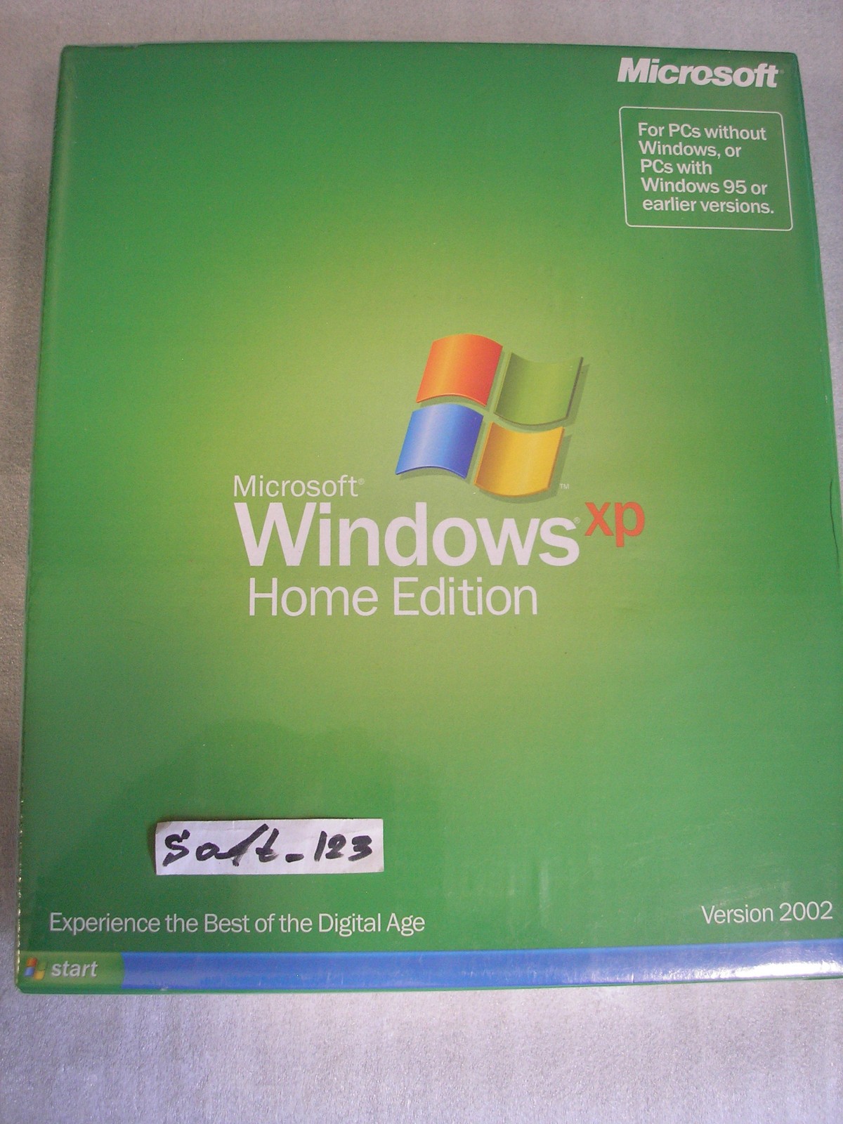 Microsoft Windows XP Home Edition Full English International Vers.=NEW SEALED=