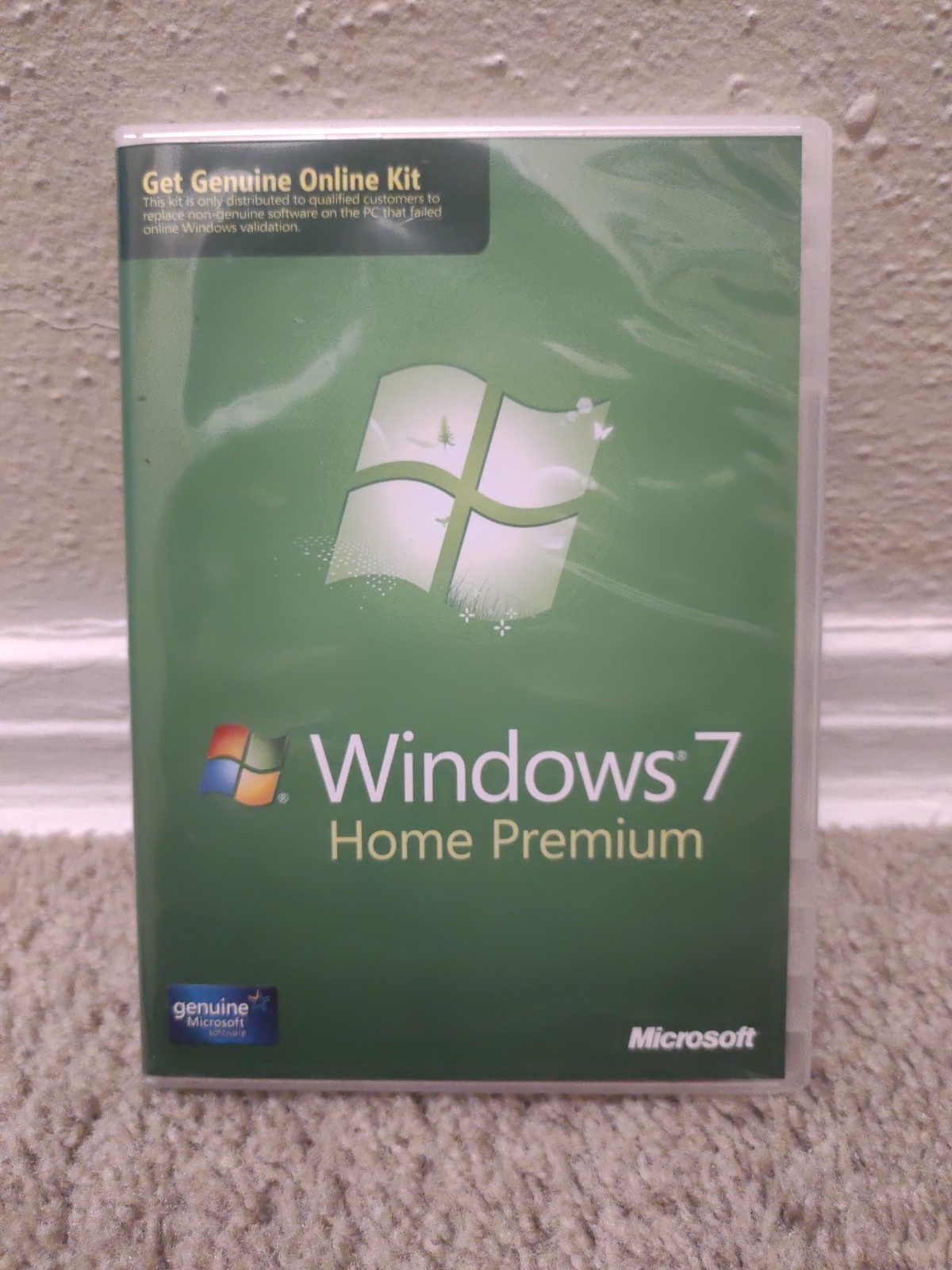 Microsoft Windows 7 Home Premium Full 32 Bit & 64 Bit DVD MS WIN No Retail Box