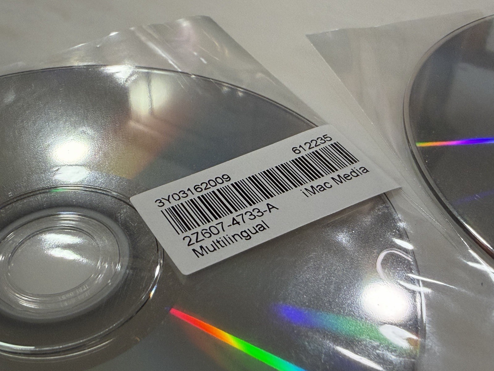 Apple Mac Mini OS X 10.5.6 Apps & Install DVDs 2009, 2Z691-6345-A, 2Z691-6344-A