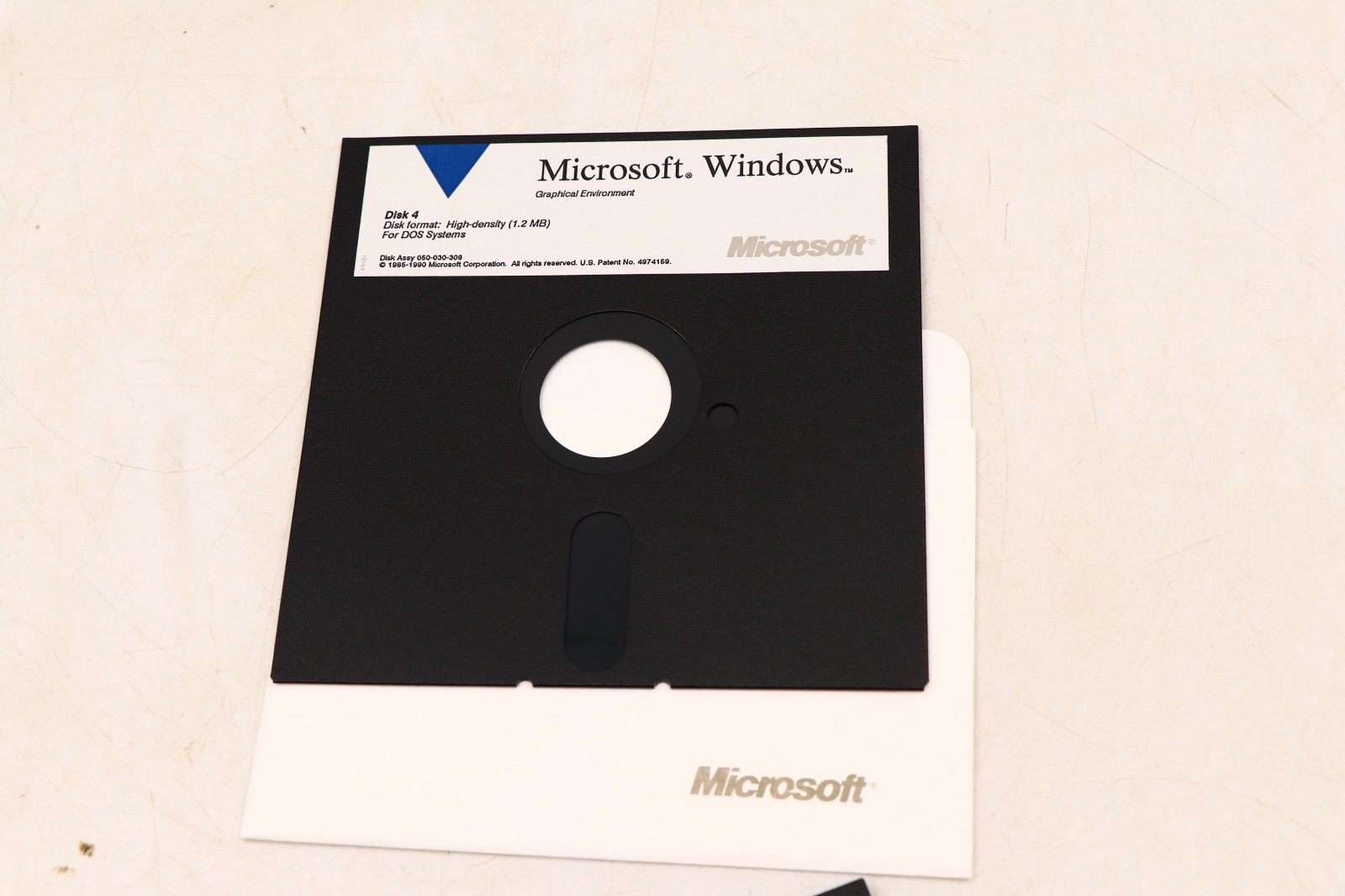 MICROSOFT WINDOWS Version 3.0 5.25″ Floppy Disks 1st Party 1990
