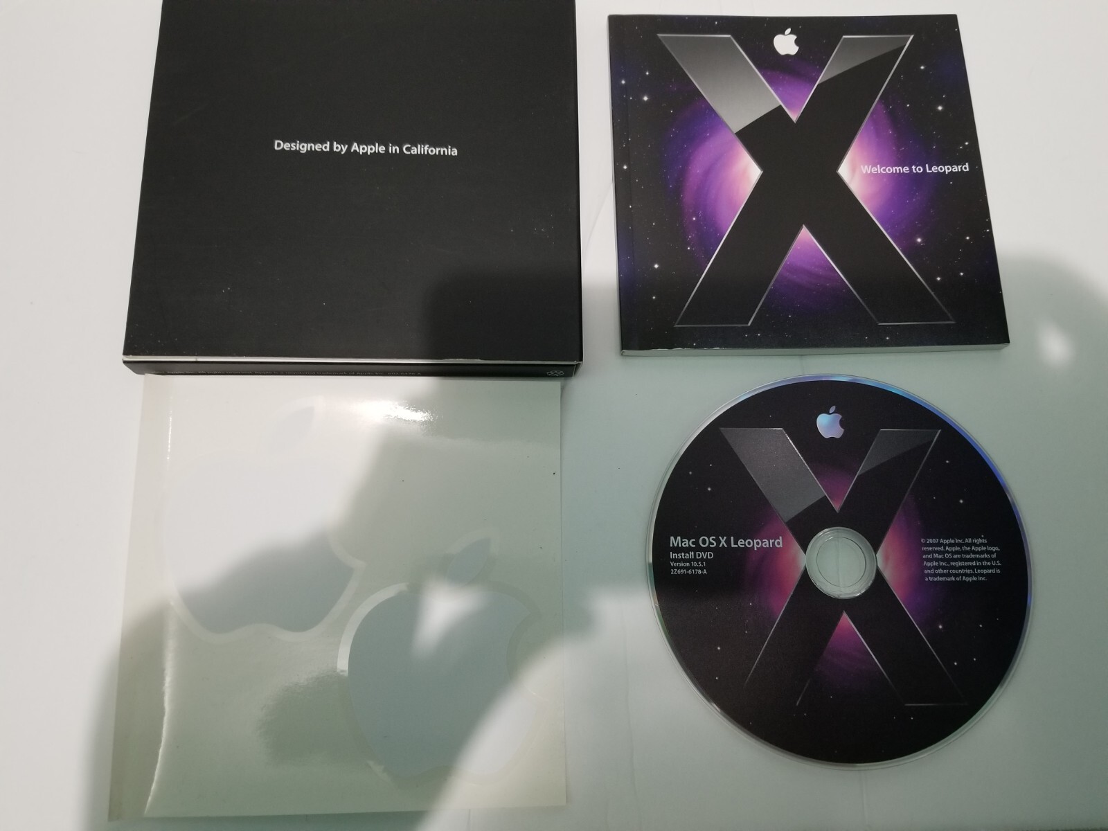 Apple Mac OSX Leopard 10.5.1 Operating System Original DVD