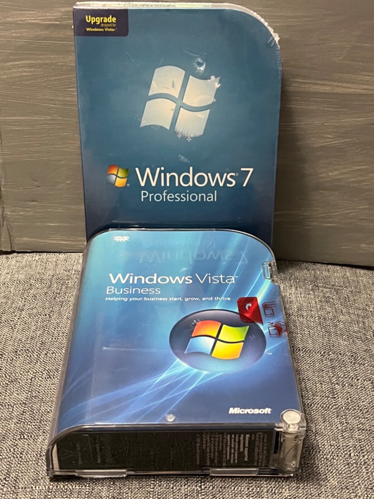 Microsoft Windows 7 Professional Upgrade & Windows Vista Business 32-Bit