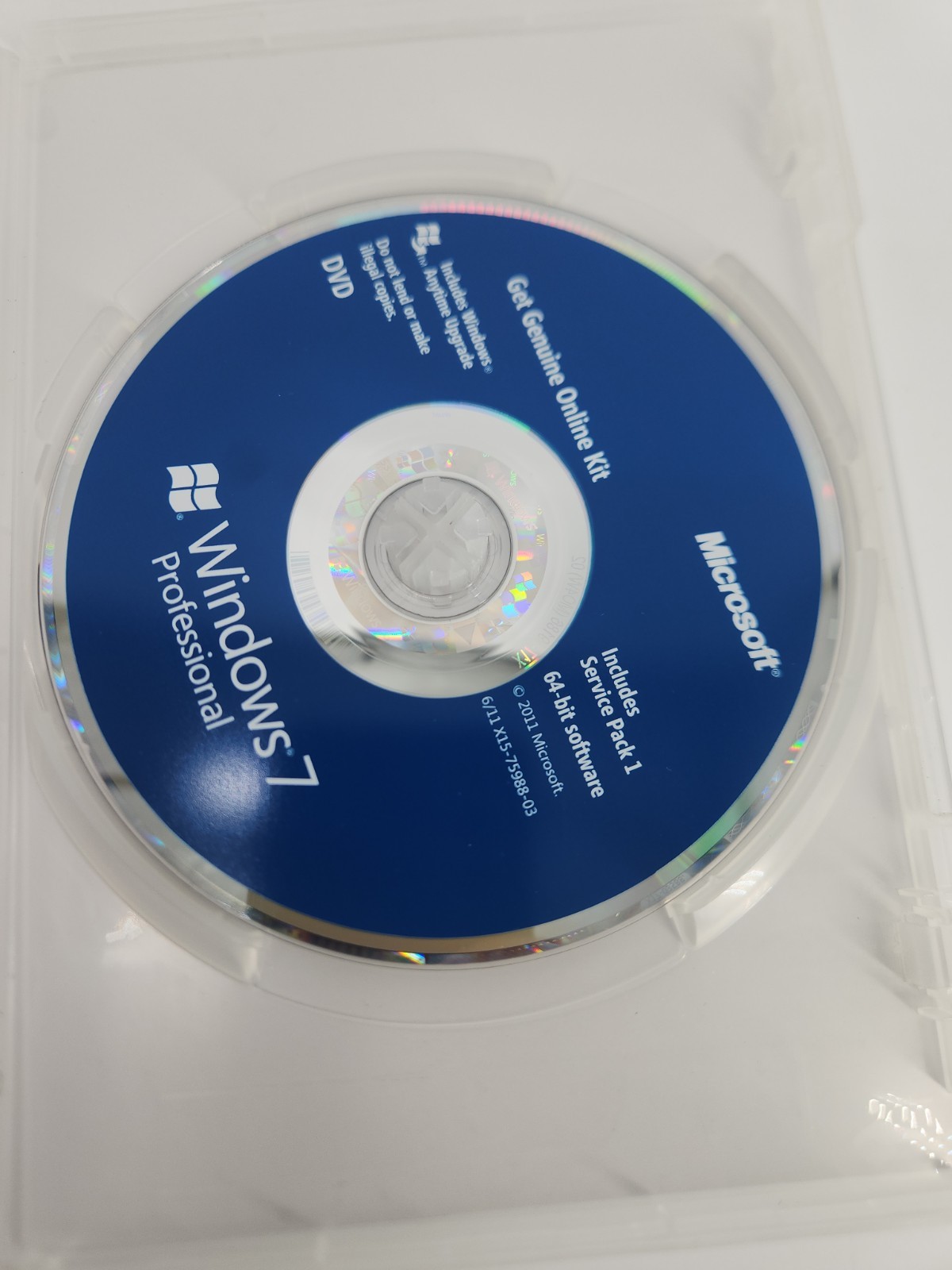 Microsoft Windows 7 Professional „Get Genuine” Kit – FULL RETAIL