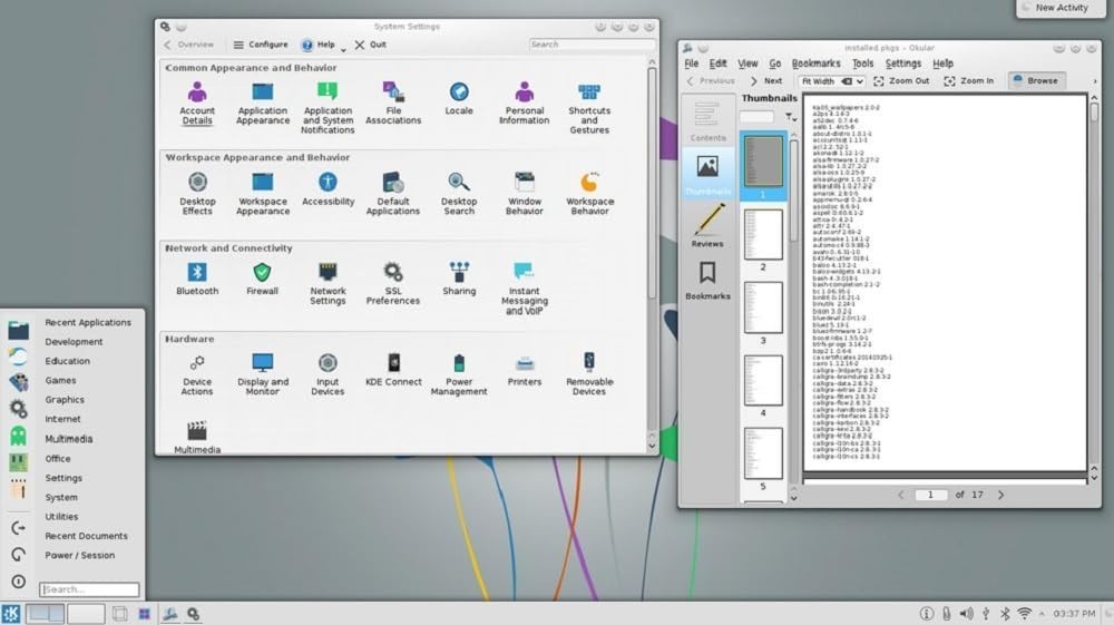 Latest New Release KAOS Linux OS Operating System for PC on DVD