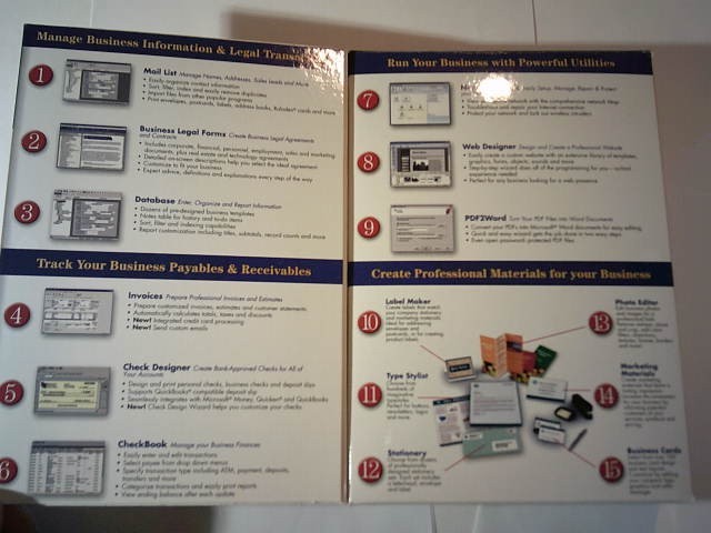 Smart Business Pack For Windows 98/Me/2000/XP Pre-Owned Model#5981