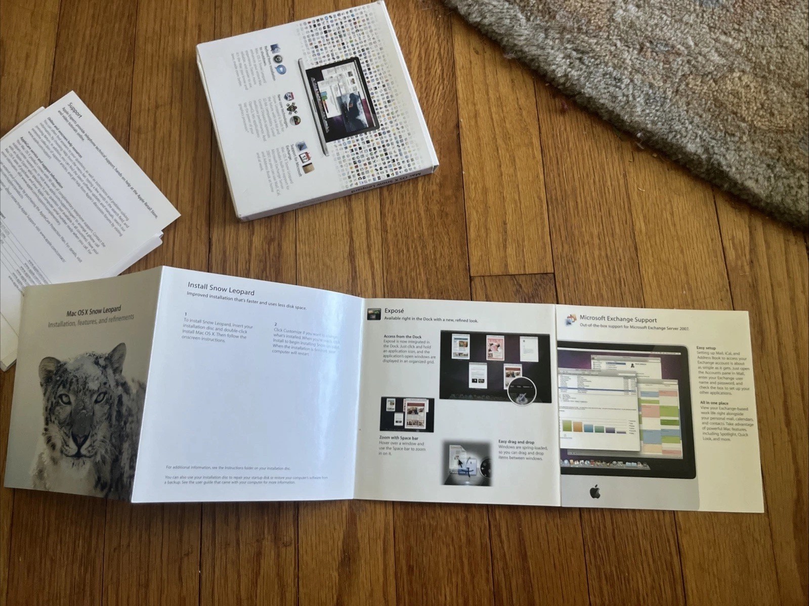 Apple Mac OS X Snow Leopard 10.6.3 Family Pack Install DVD Complete Box Set