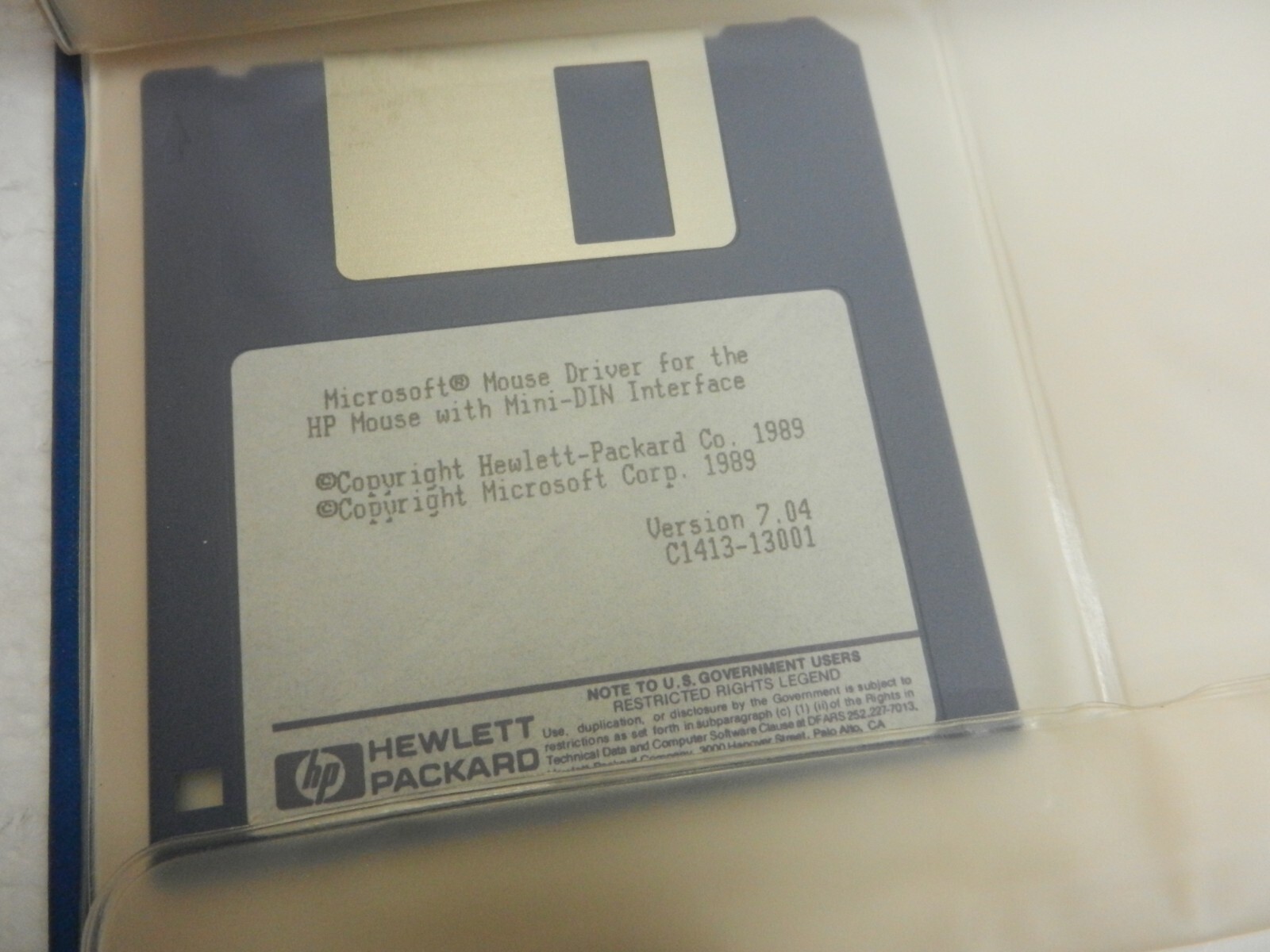 Microsoft DOS 5.0 VINTAGE Hewlett Packard HP BINDER 3.5″ & 5.25″ Floppy Disks