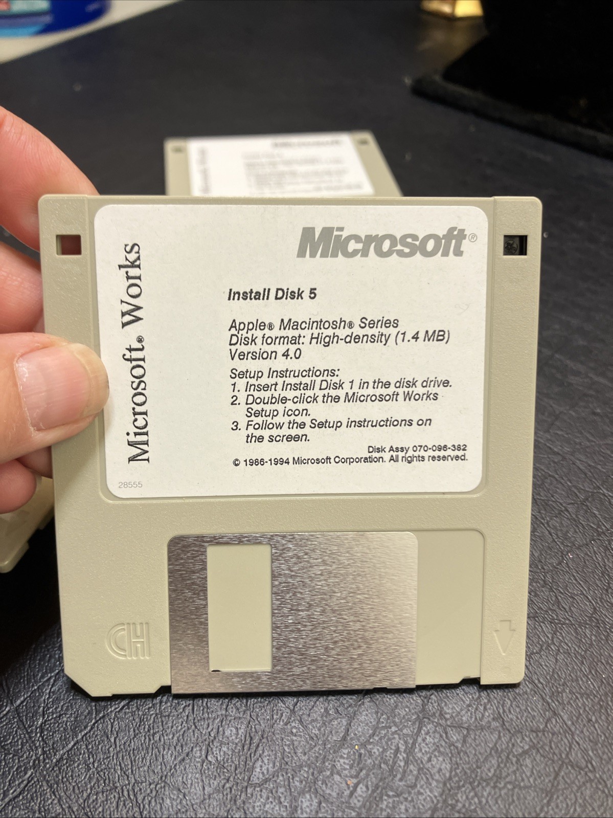 Microsoft install disks 1-6 1986 To 1994 (A1)