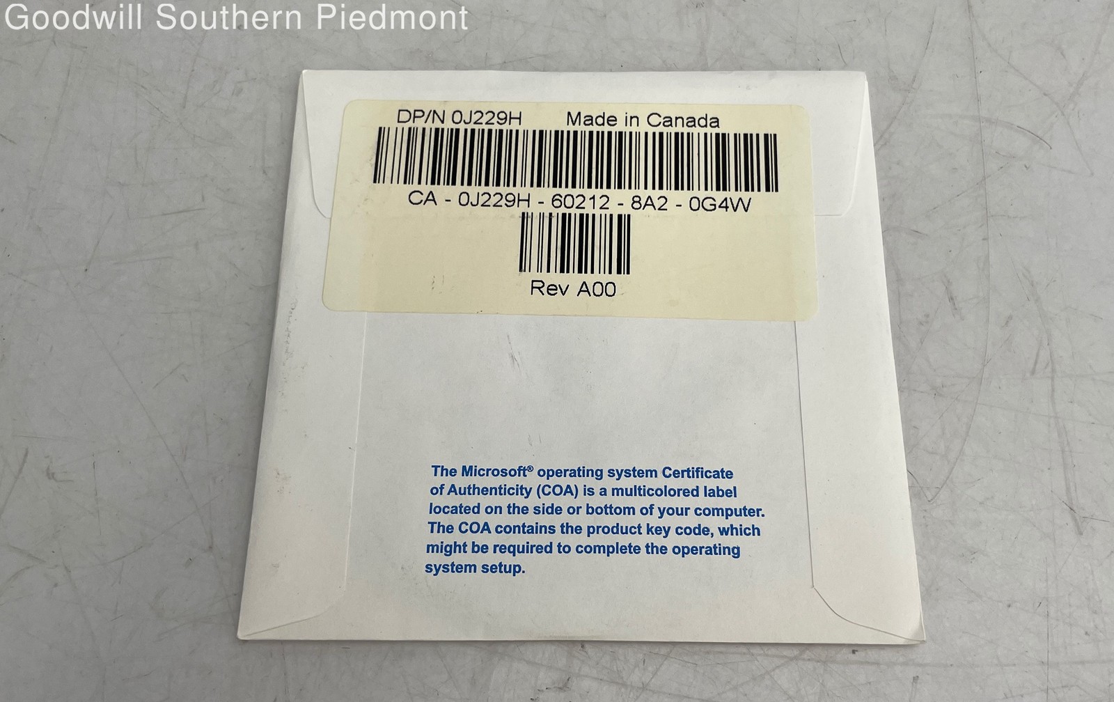 Dell 0J229H Reinstallation DVD Windows Vista Business 32BIT SP1 – New
