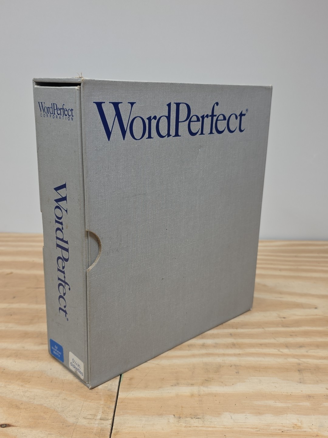 WordPerfect 1988 Installation Set – 5.25” Disks – Manual & Reference – Untested