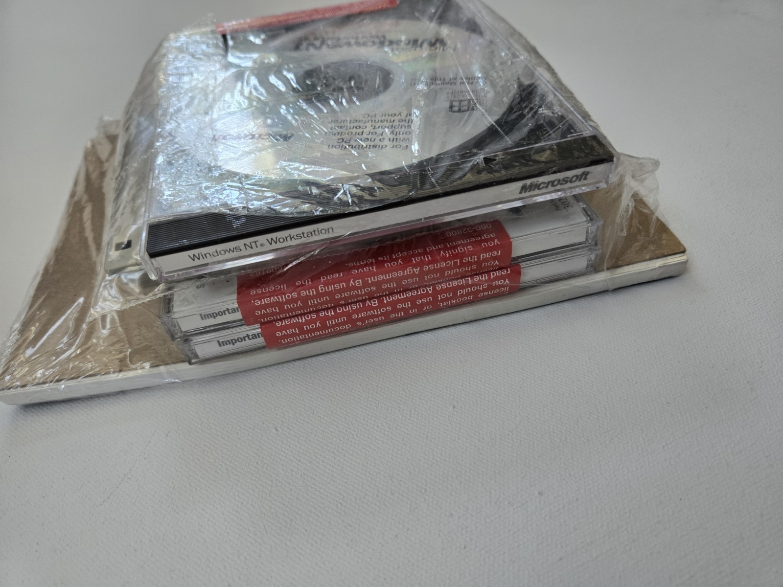 Very Rare Windows NT Workstation UPGRADE 4.0 CD, 3.5 Floppies, License SEALED