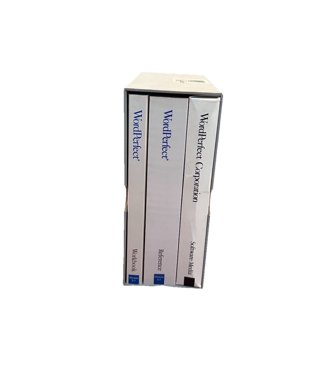 Microsoft Word Perfect For Windows VINTAGE 5.25″ DOS Floppy Disks Workbook Rare