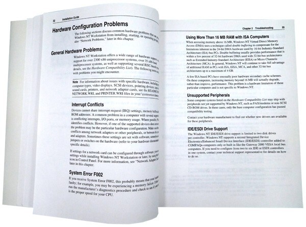 Microsoft Windows NT Workstation 3.5 Installation Guide