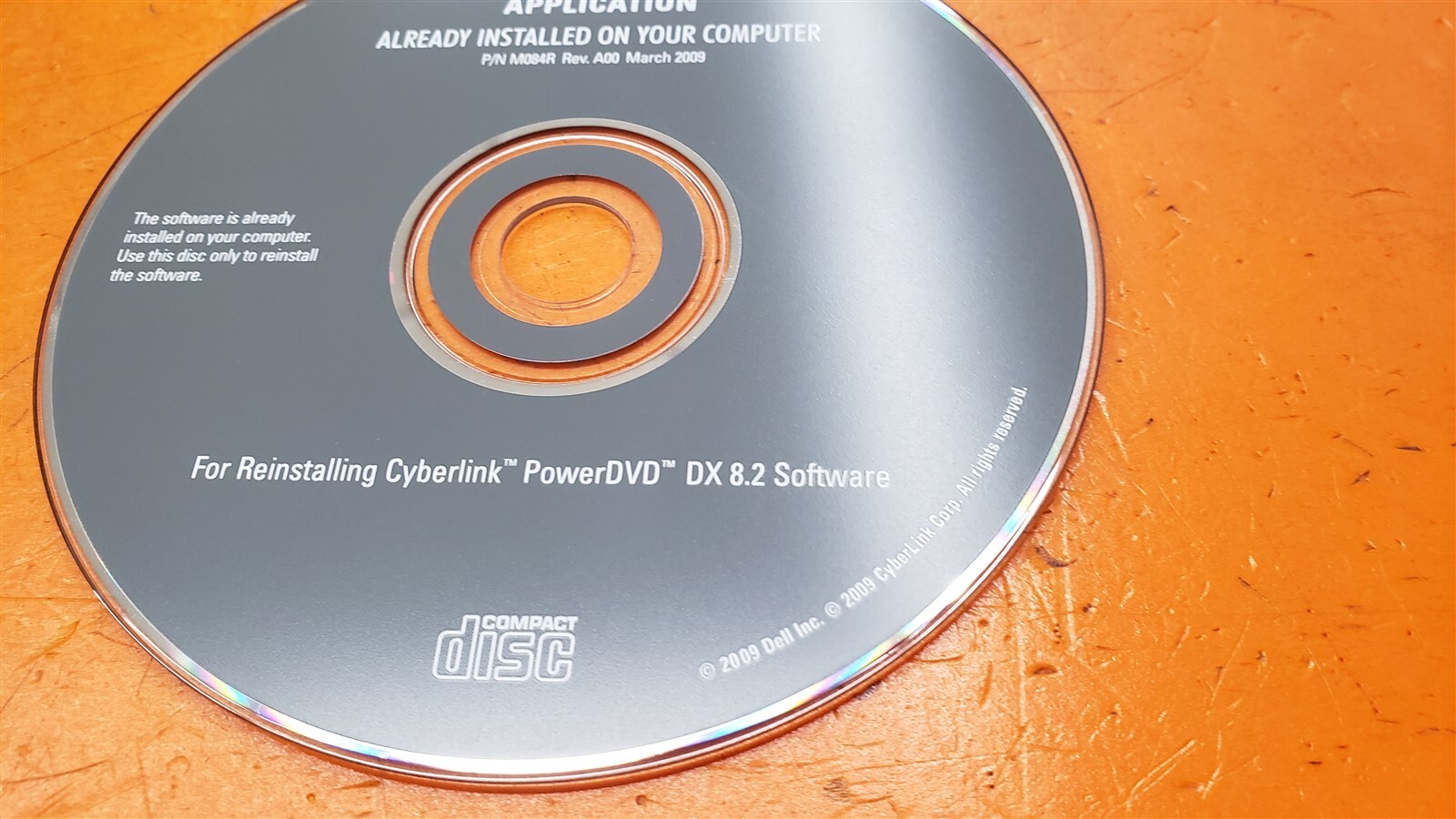 ⭐️⭐️⭐️⭐️⭐️ Dell Application Cyberlink PowerDVD DX 8.2 Software Reinstalling CD