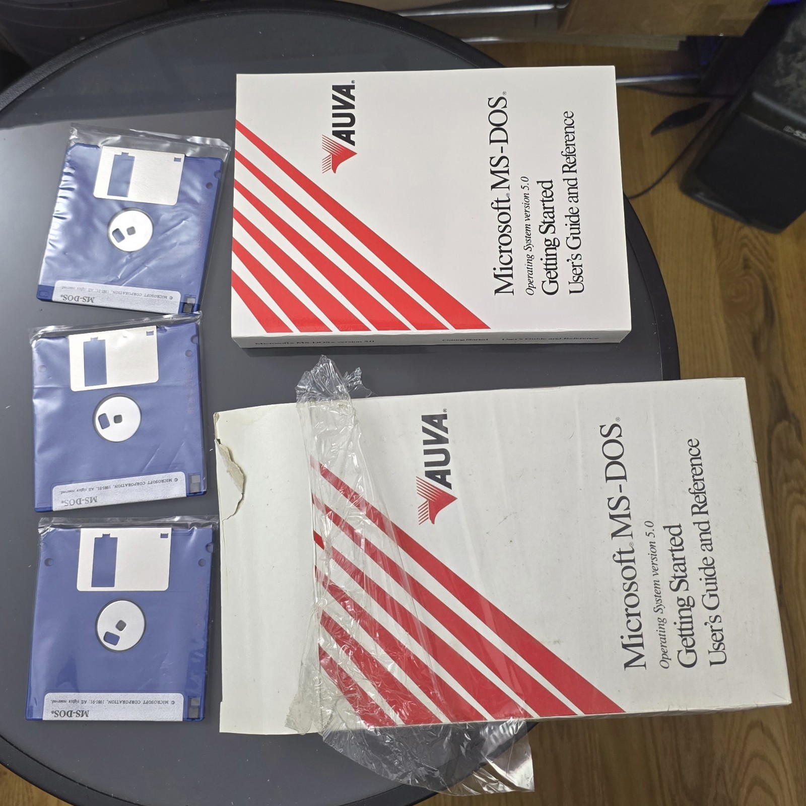 AUVA Microsoft MS-DOS Operating System version 5.0 Getting Started User’s