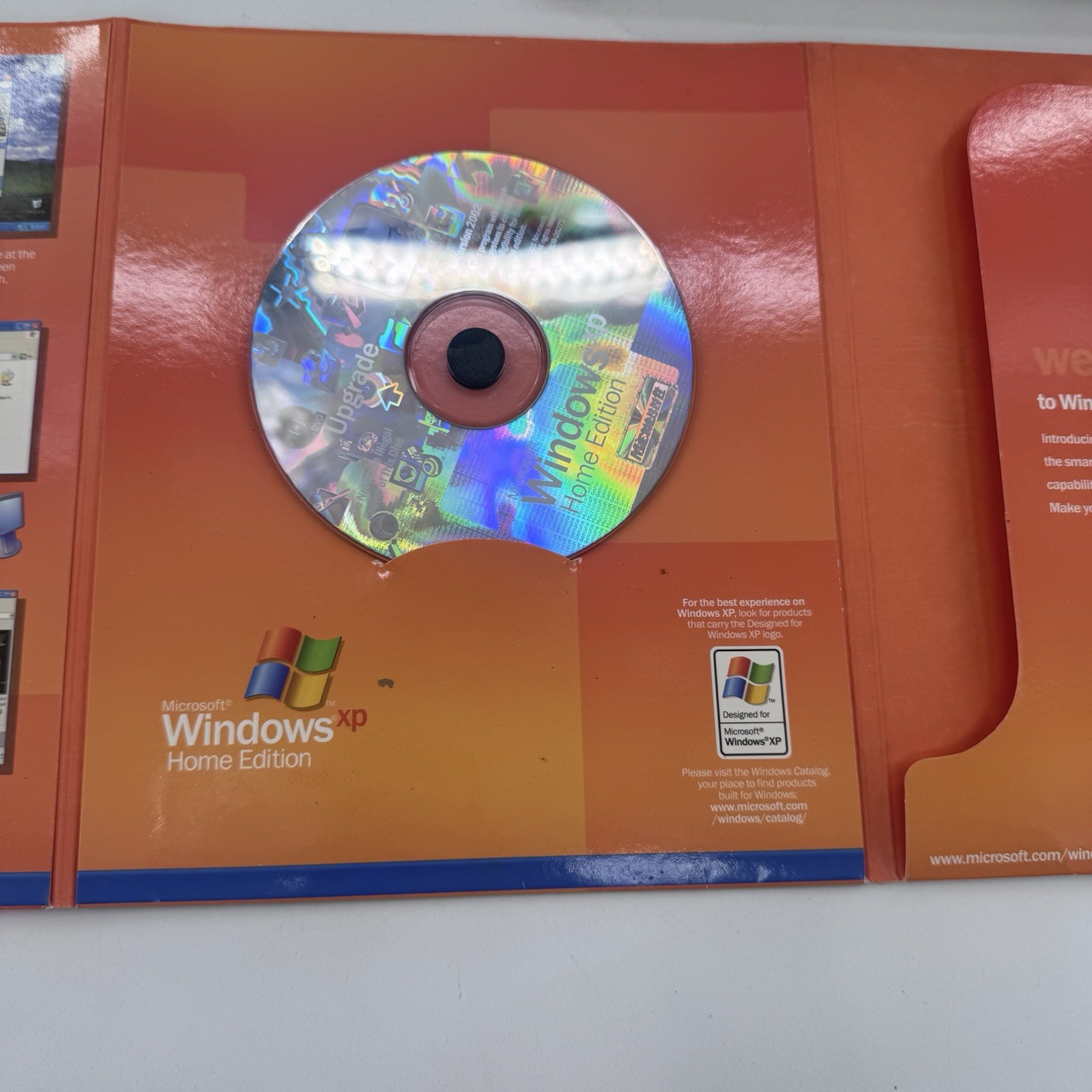 Microsoft Windows XP Professional SP2 Upgrade 2002 Big Box PC w Product Key VTG