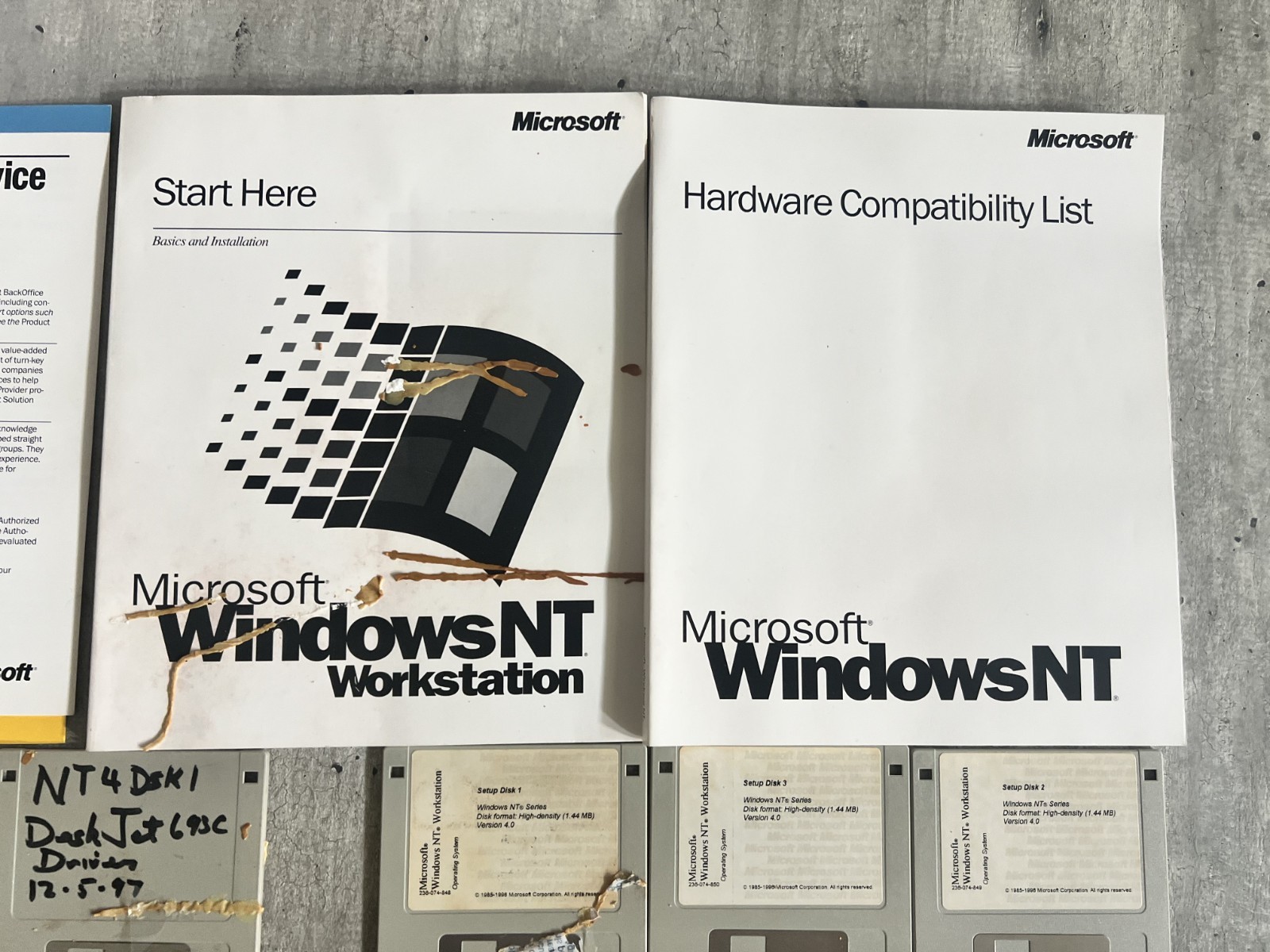 Microsoft Windows NT Workstation Upgrade Windows 95 Interface