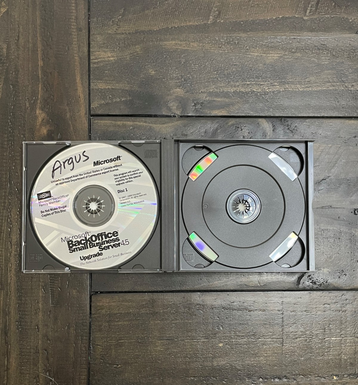 Windows BackOffice Small Business Server 4.0 PC Software Discs CDs 1997 Vtg