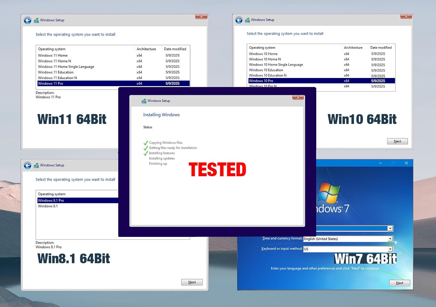 64GB – Bootable USB Driver 3.2 for Windows 11/10/8.1/7/, Winpe,Password Reset