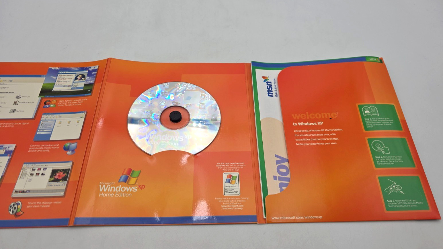 Microsoft Windows XP Home Edition Upgrade 2002 With Product Key Code