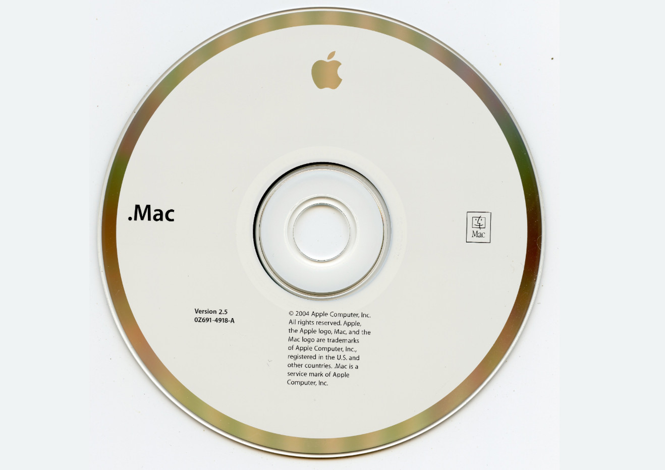 2004 Macintosh Software Installation CD Version 2.5 w/Activation Code