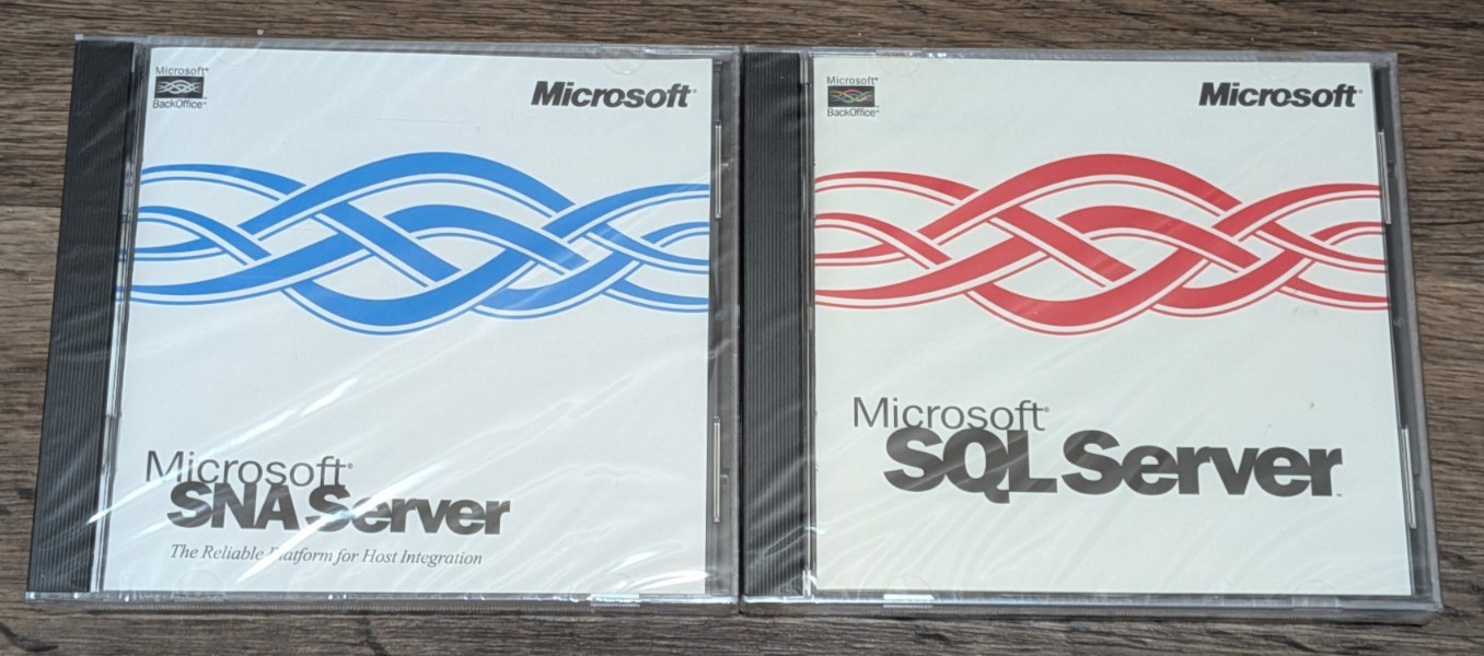 (LOT OF 14) *VINTAGE* MICROSOFT SOFTWARE Windows Server Network Corporate *RARE*