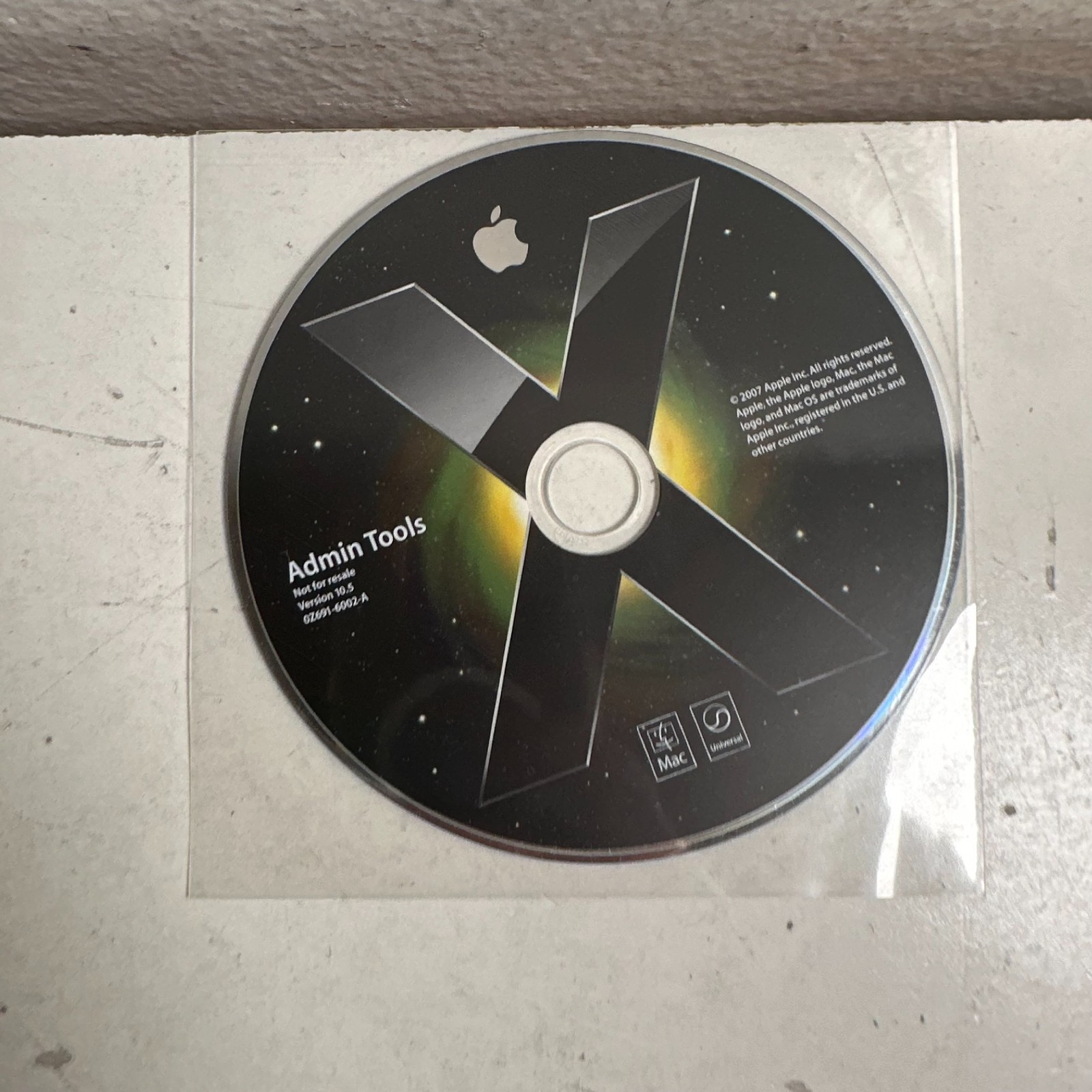 Apple Mac OS X Server Version 10.5 Leopard (DVD, 2007) Operating System