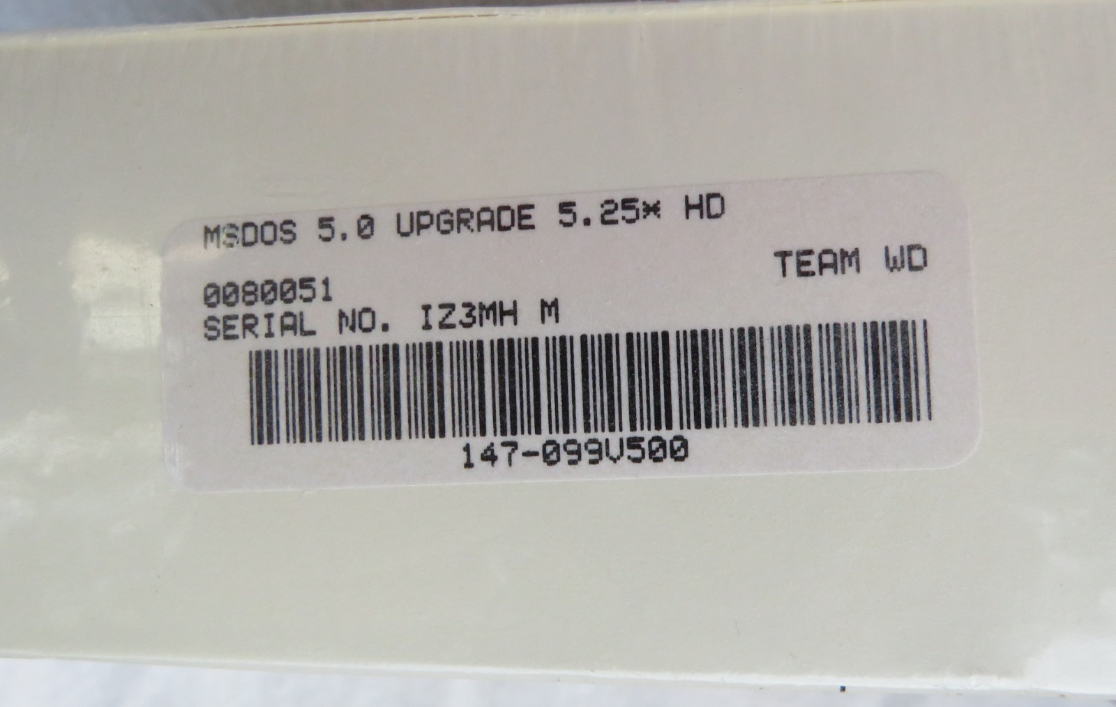 Microsoft MS Dos 5 Upgrade PC System Software NEW Factory Sealed 5.25 Disks 1991