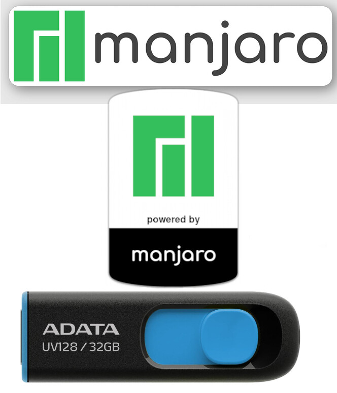 Manjaro 23.0 XFCE 64 Bt FAST 32 Gb Usb 3.2 Drive Linux Bootable Live / Install