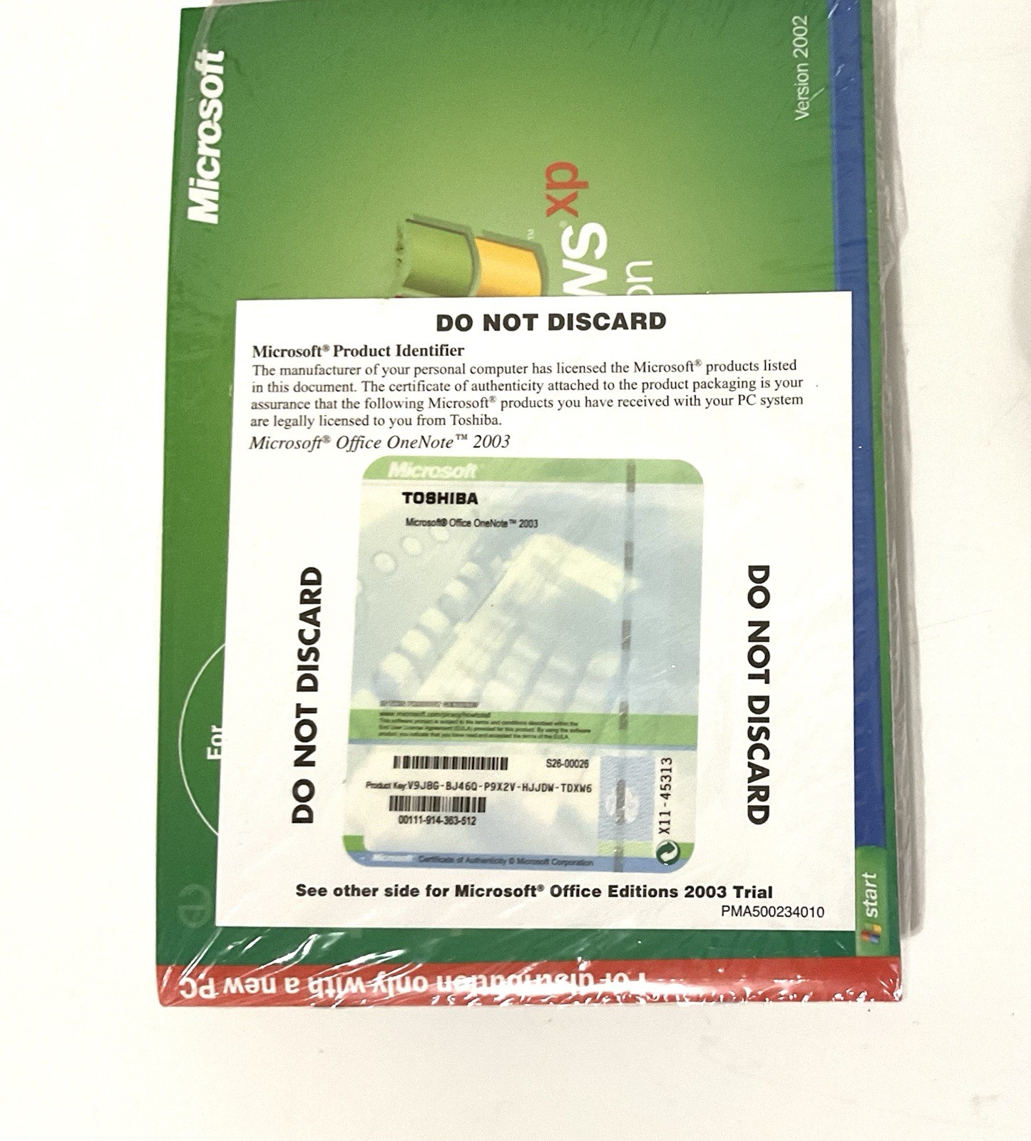 Toshiba Satellite M60/M65 Series Resource Guide + Recovery & Applications DVD