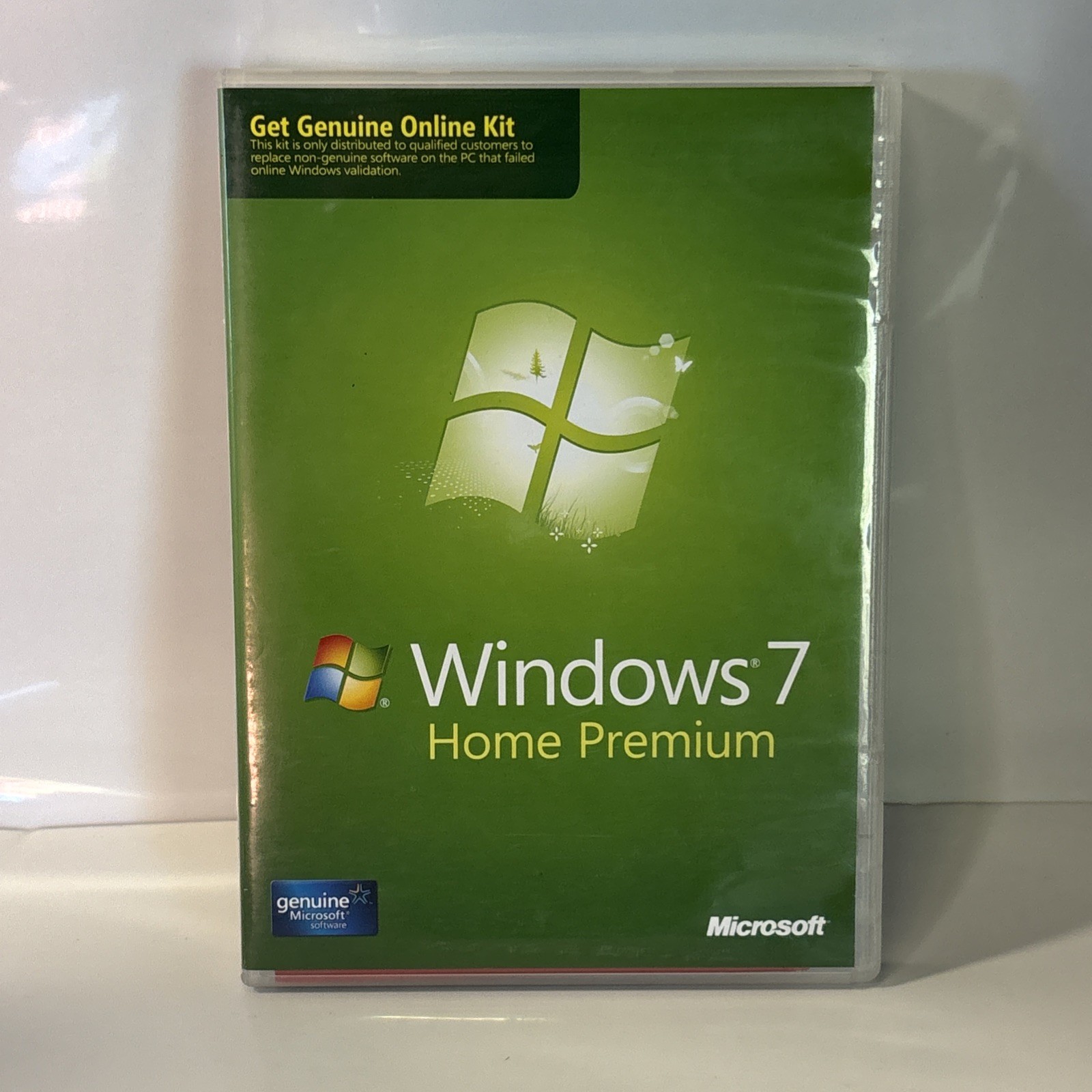 Microsoft Windows 7 Home Premium Upgrade 2 Discs 32 And 64 Bit Good Condition