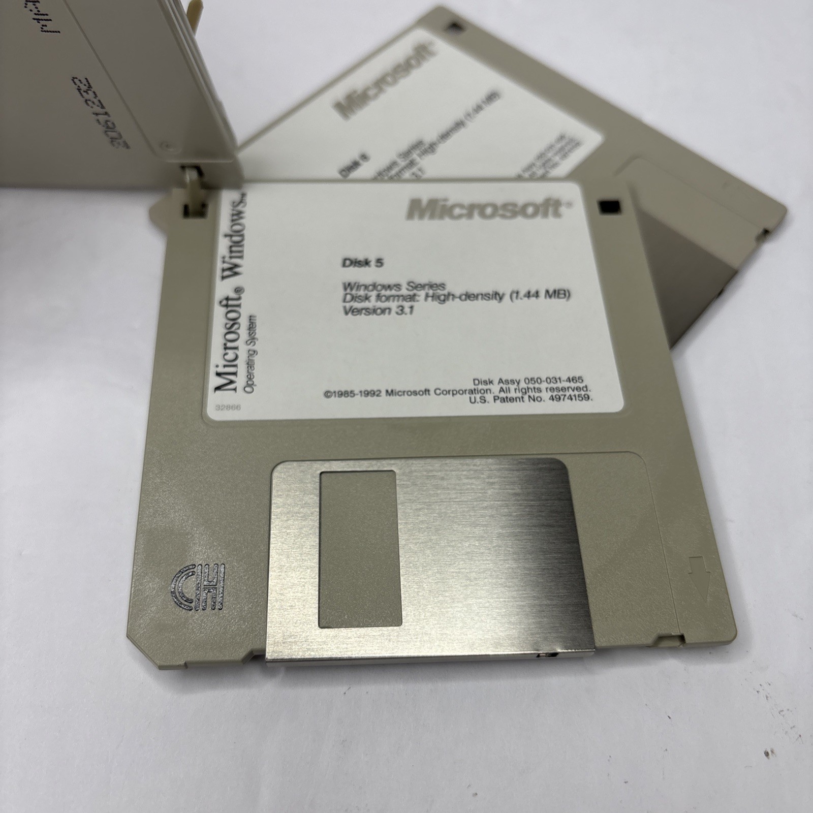 Microsoft Windows Series Vintage Version 3.1 Disk 1-6 Lot 1.44MB Floppy Disk