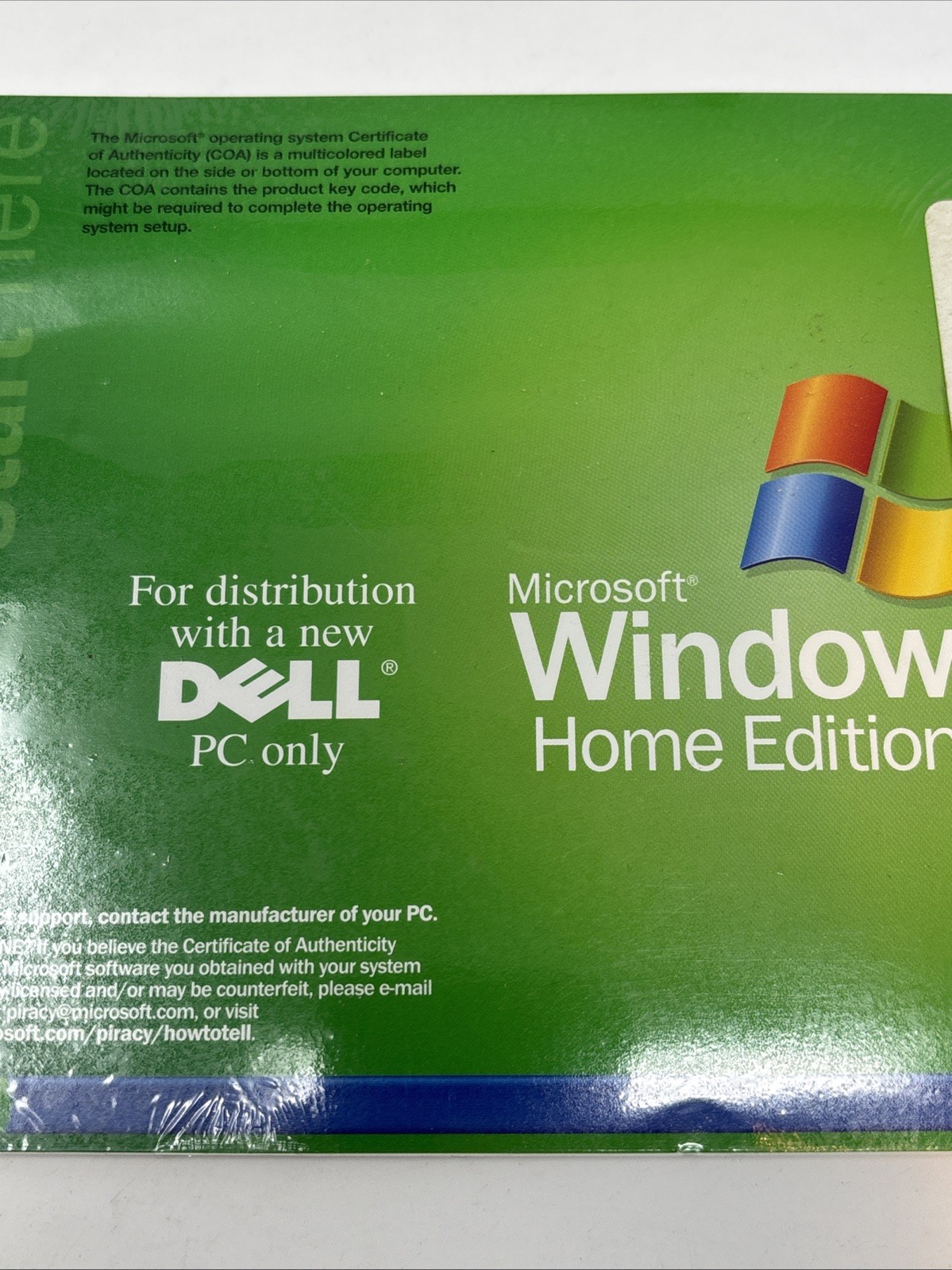 Microsoft Windows XP Home Edition Service Pack 1a SP1a DELL Reinstallation CD B5