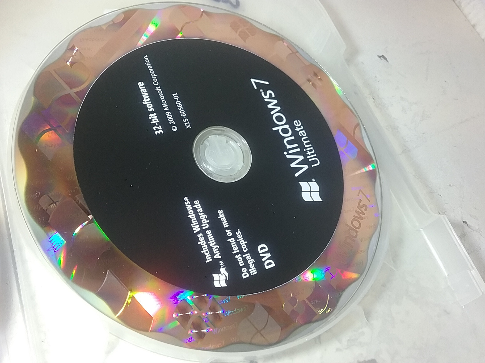 Microsoft Windows 7 UItimate Home Premium Upgrade GLC-00182 (2 Discs) N17