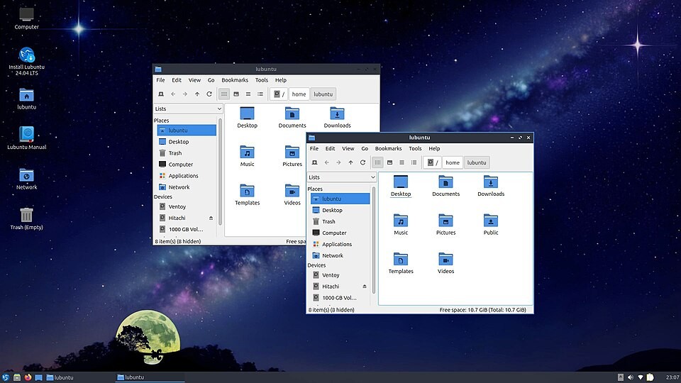 Lubuntu 24.04 Linux 64-bit Linux Live Install DVD PC Mac Revive your old PC NEW