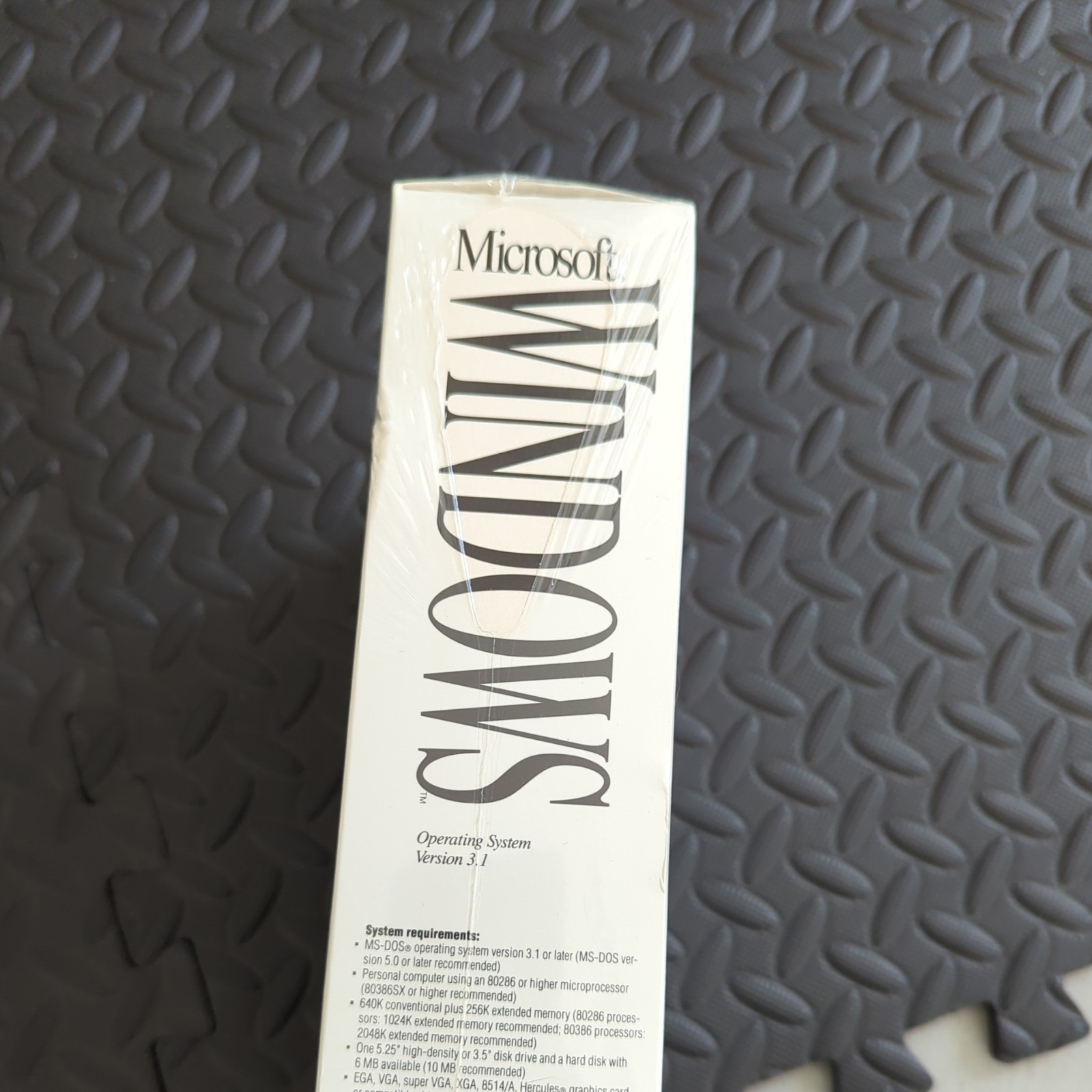 Microsoft Windows 3.1 sealed in box