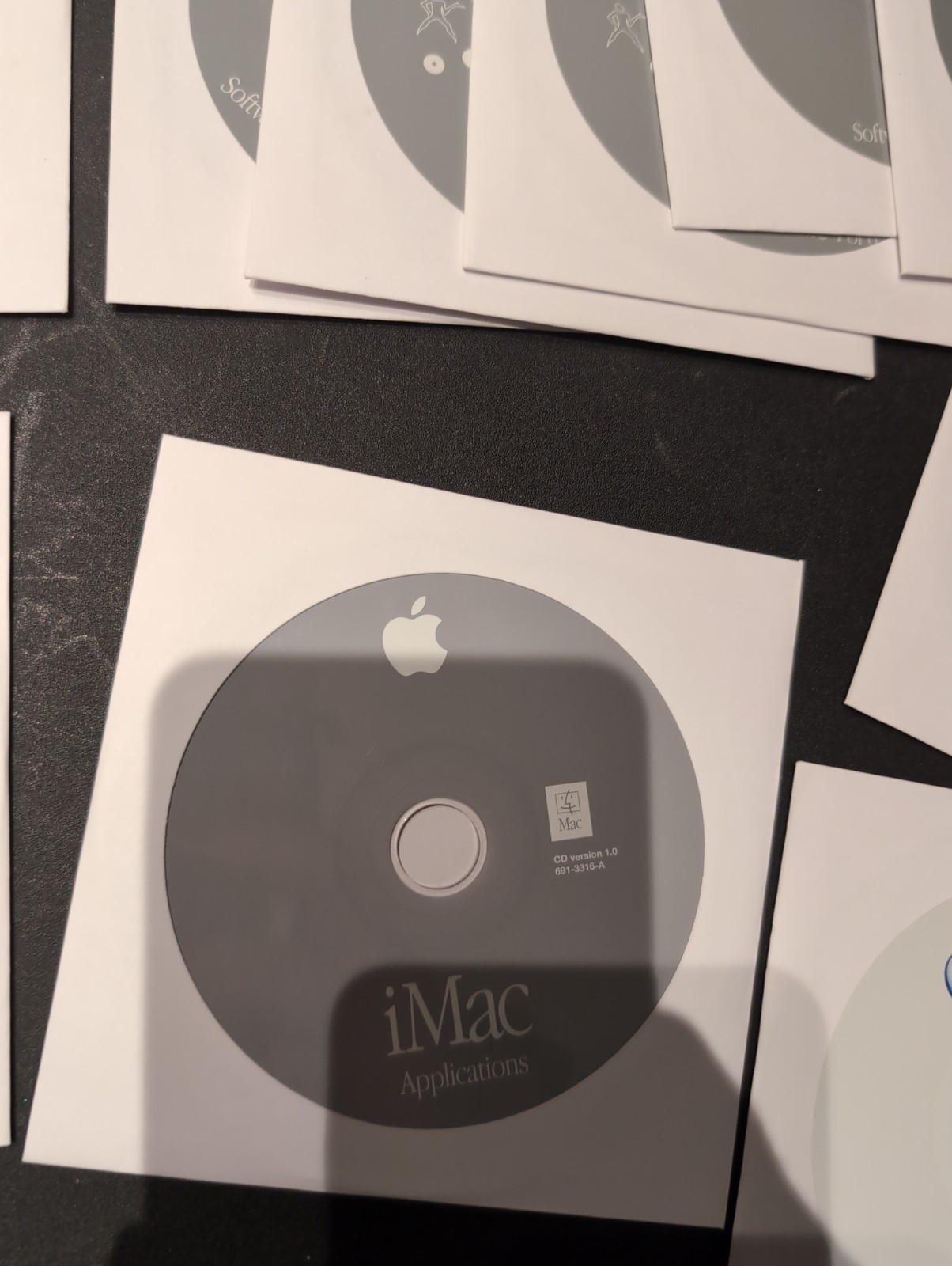 Vintage Apple iMac Software Restore Install CD Disc Lot Mac OS X 10.1.2