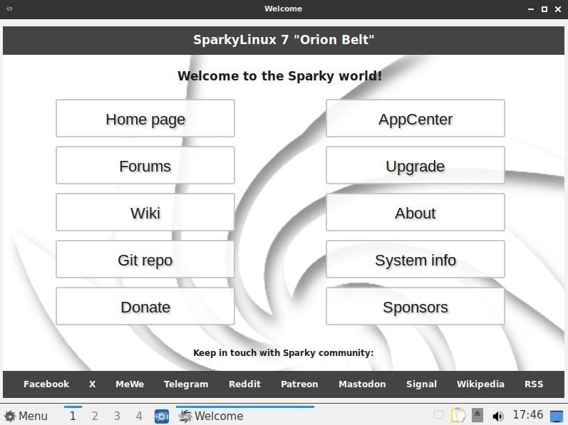 ⚡ SparkyLinux 7.8 64‑Bit Bootable DVD – Ultra‑Light Debian OS for Legacy PCs