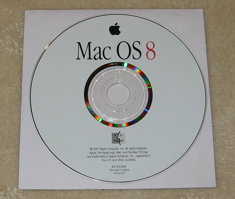 Mac OS 8 CD – 1997 Vintage