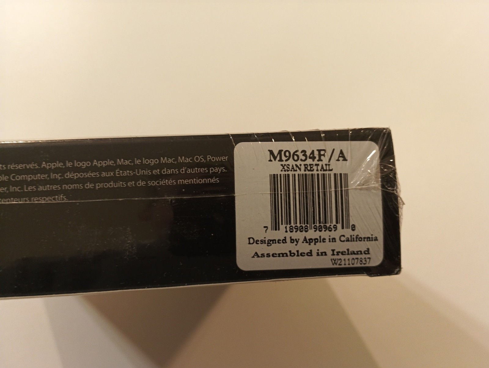 Apple XSAN Retail M9634F/A French German Japanese English NEW SEALED