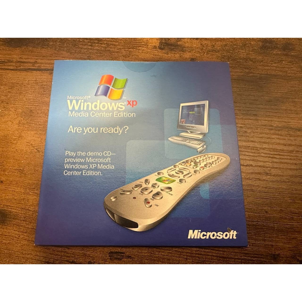 Microsoft Windows XP Media Center Edition Preview Demo CD Sealed – 059 (36)