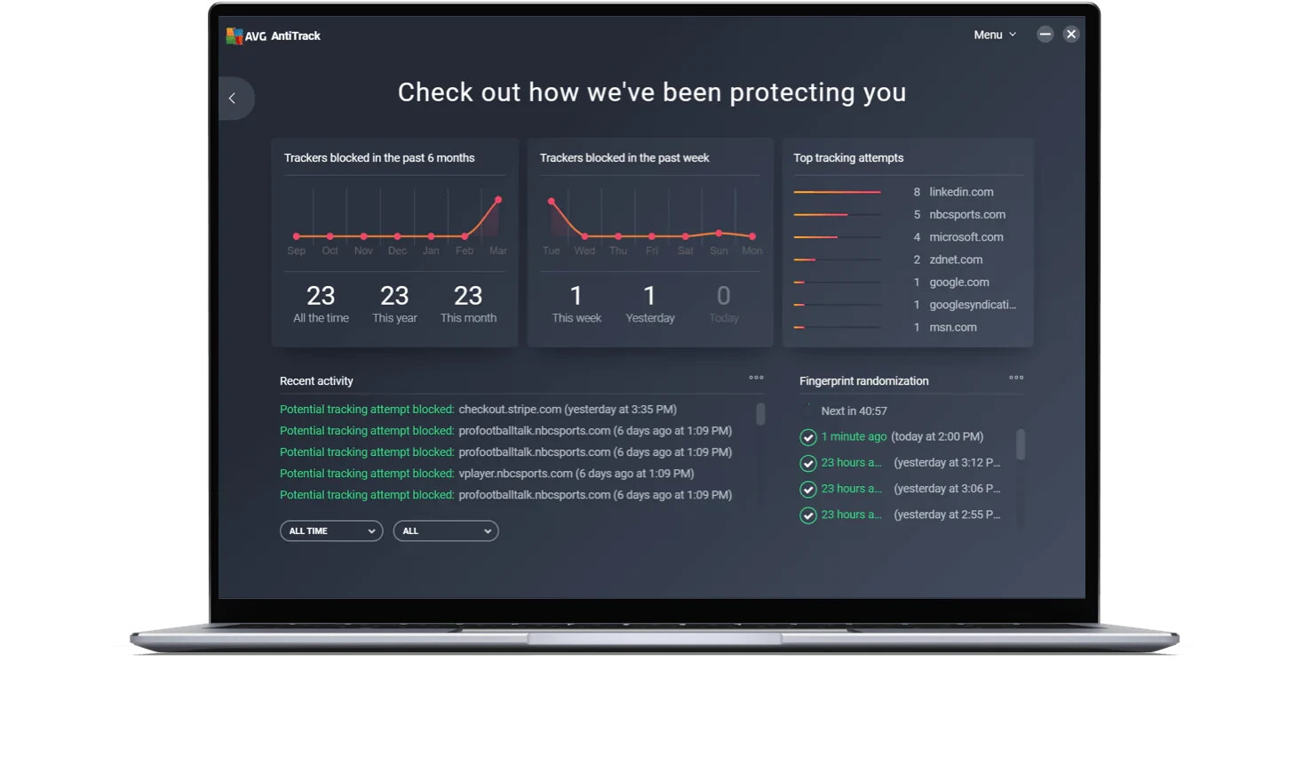 AVG AntiTrack 1 Device 1 Year Subscription (Windows Only) – Delivered By EMAIL