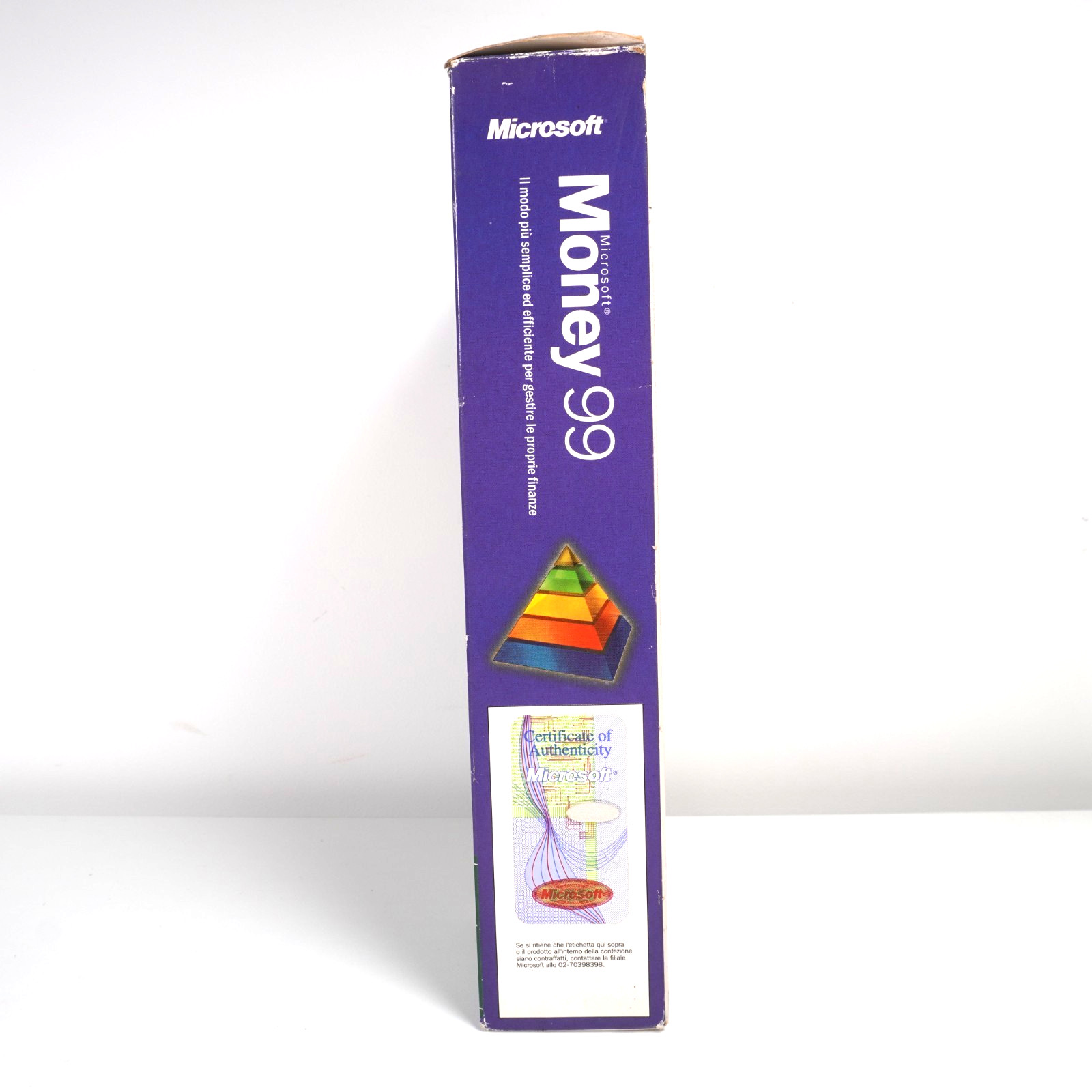 Microsoft Money 99 Windows CD-ROM – For Windows 95 / NT – Complete Box