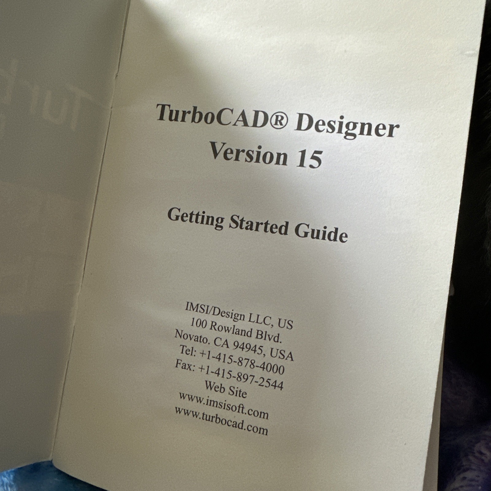 TurboCAD 15 Designer 2D DVD W/Serial # & Activation Key For Windows XP & Vista