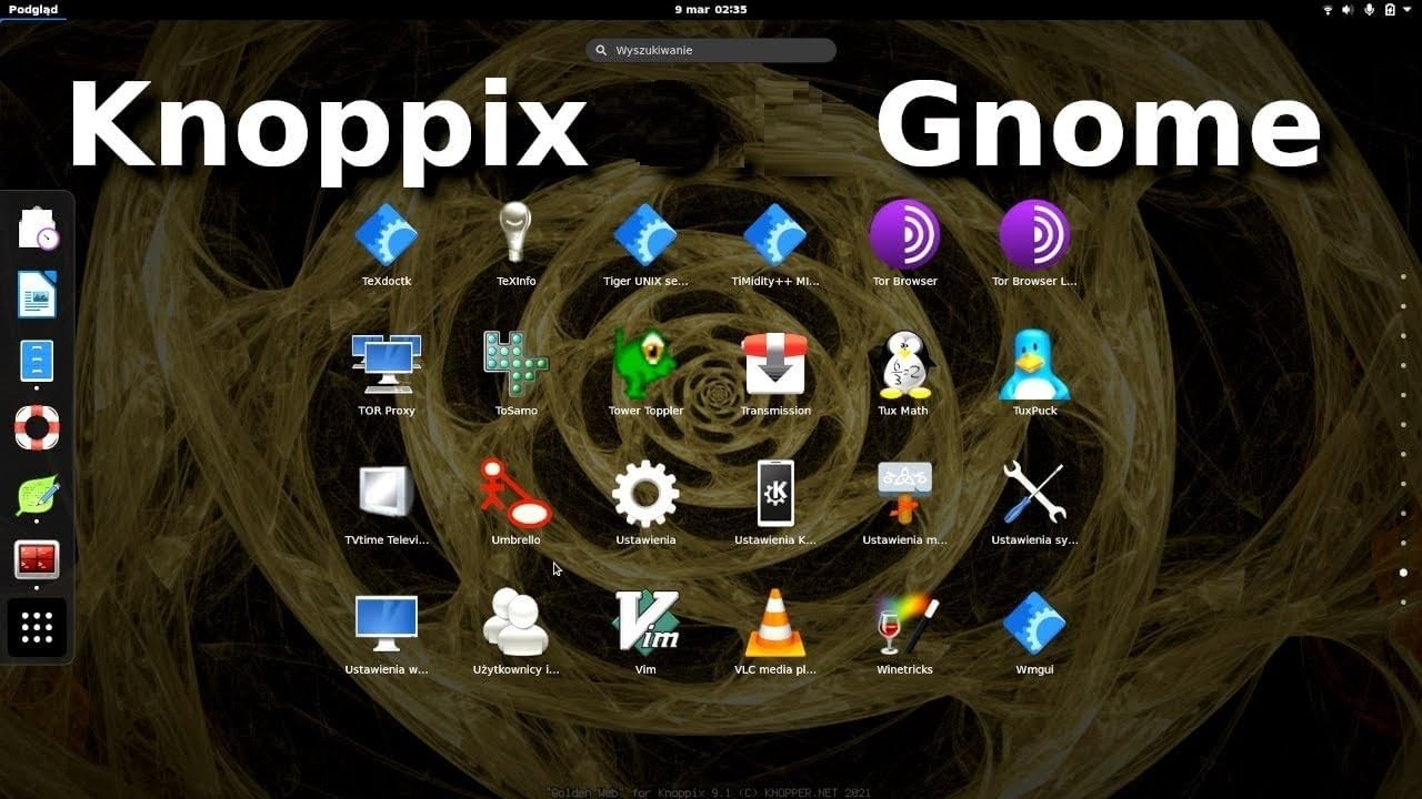 Latest New Release Knoppix Linux OS Operating System for PC on DVD