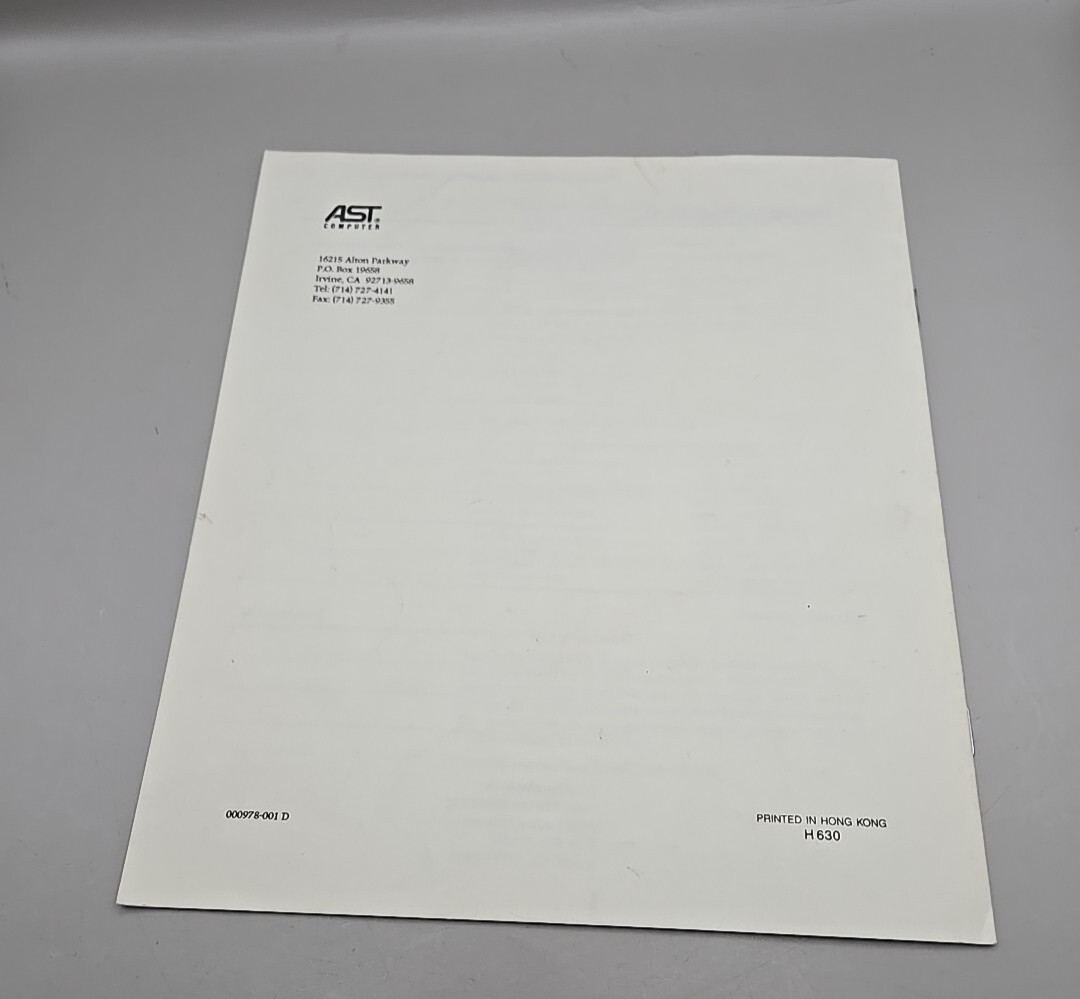 Lot (6) Microsoft MS-DOS 3.1 And 5.0 Operating System Concise User’s Guide