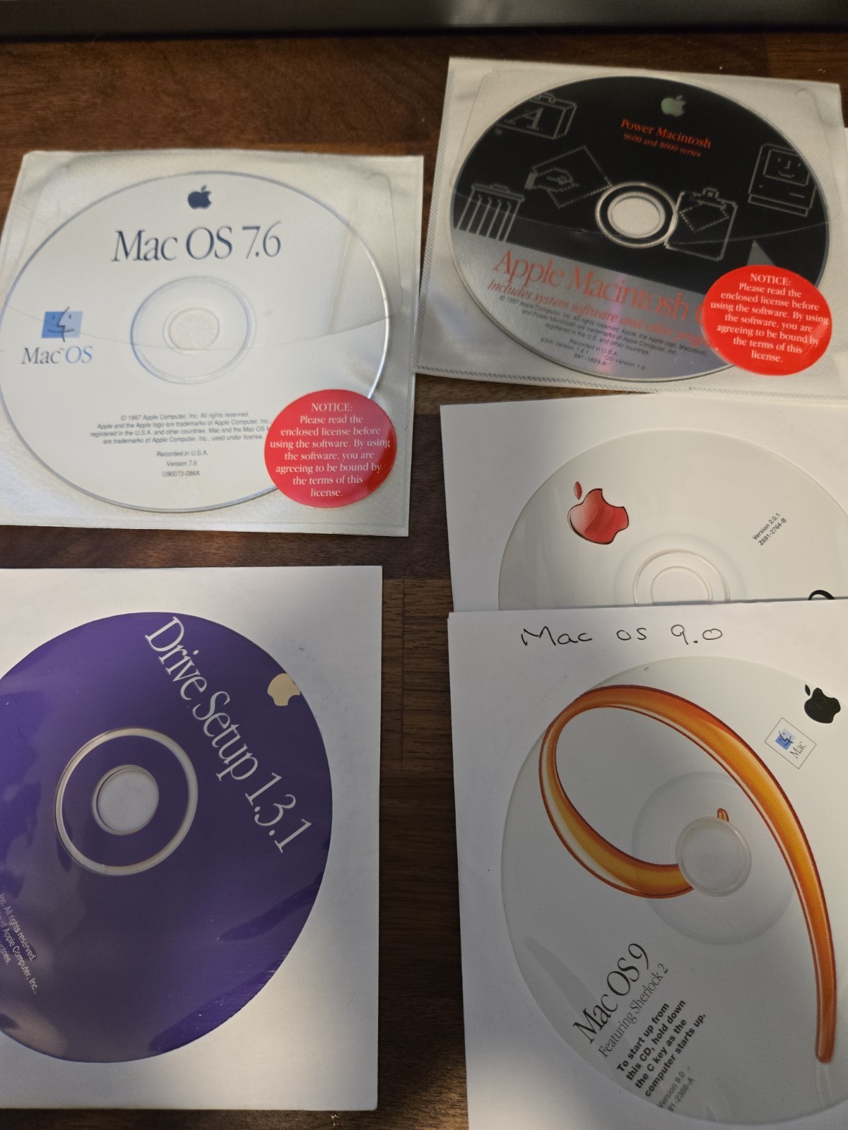 Lot Of Apple Software 90s-2000s Installation CDs Mac OS 7, 8, 9, X, iLife, Etc