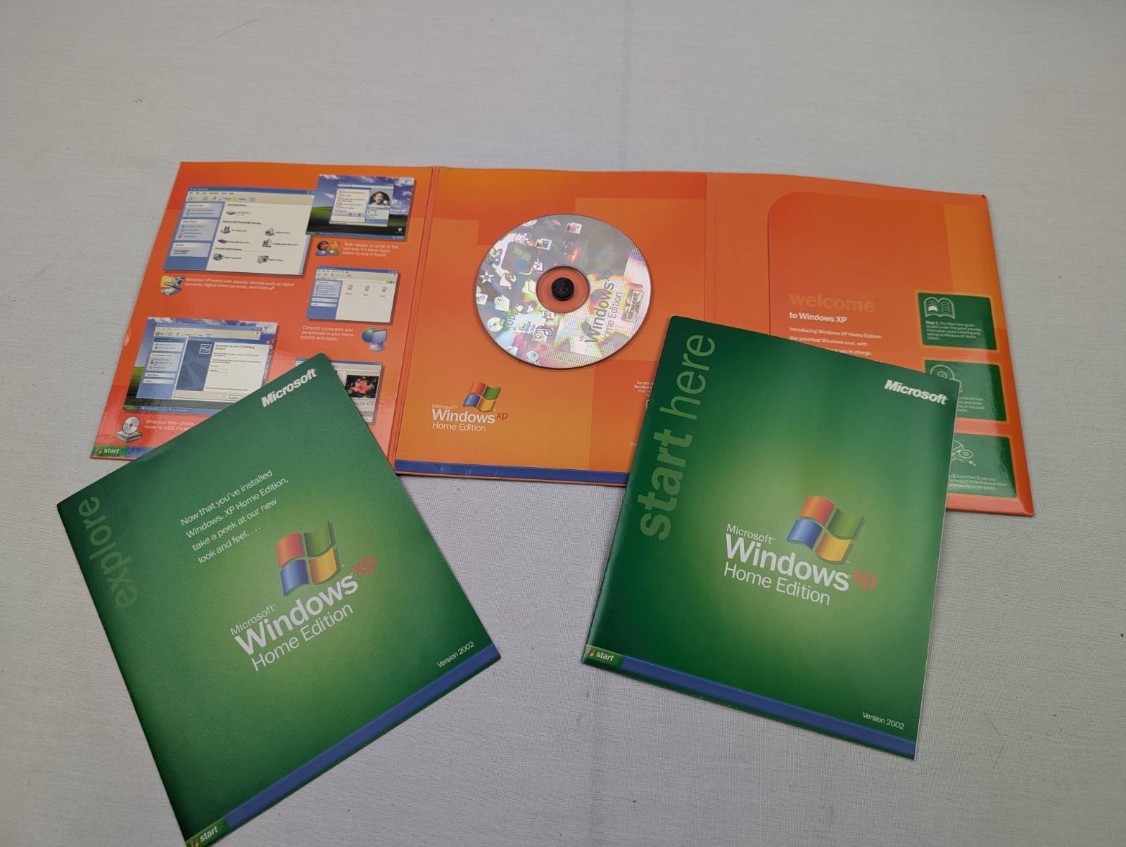 Microsoft Windows XP Home Edition Upgrade 2002 With Product Key Code
