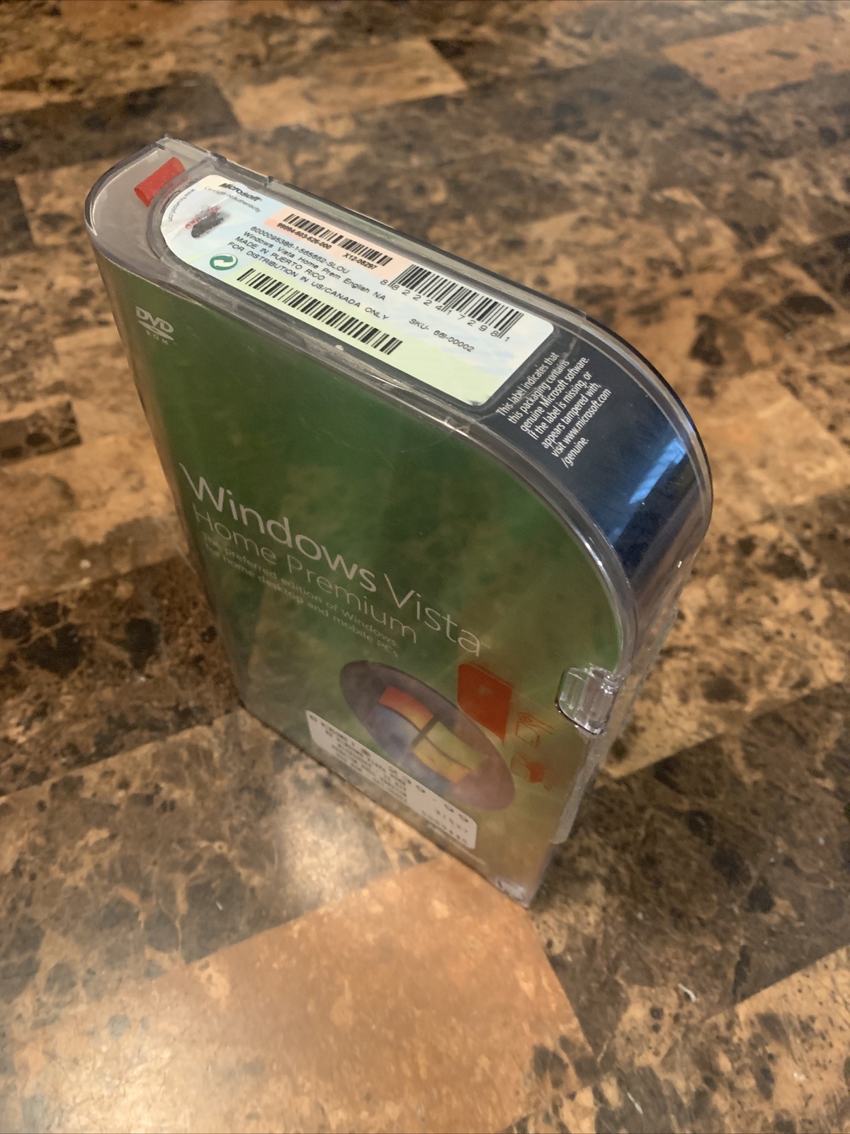 MICROSOFT Windows Vista Home Premium Full MS WIN 32 Bit DVD INSTALL