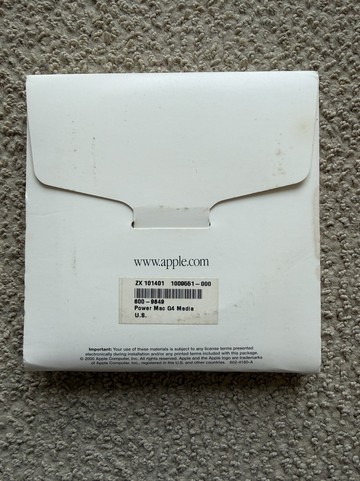 PowerMac G4 Restore Media Kit + AirPort Extreme disc